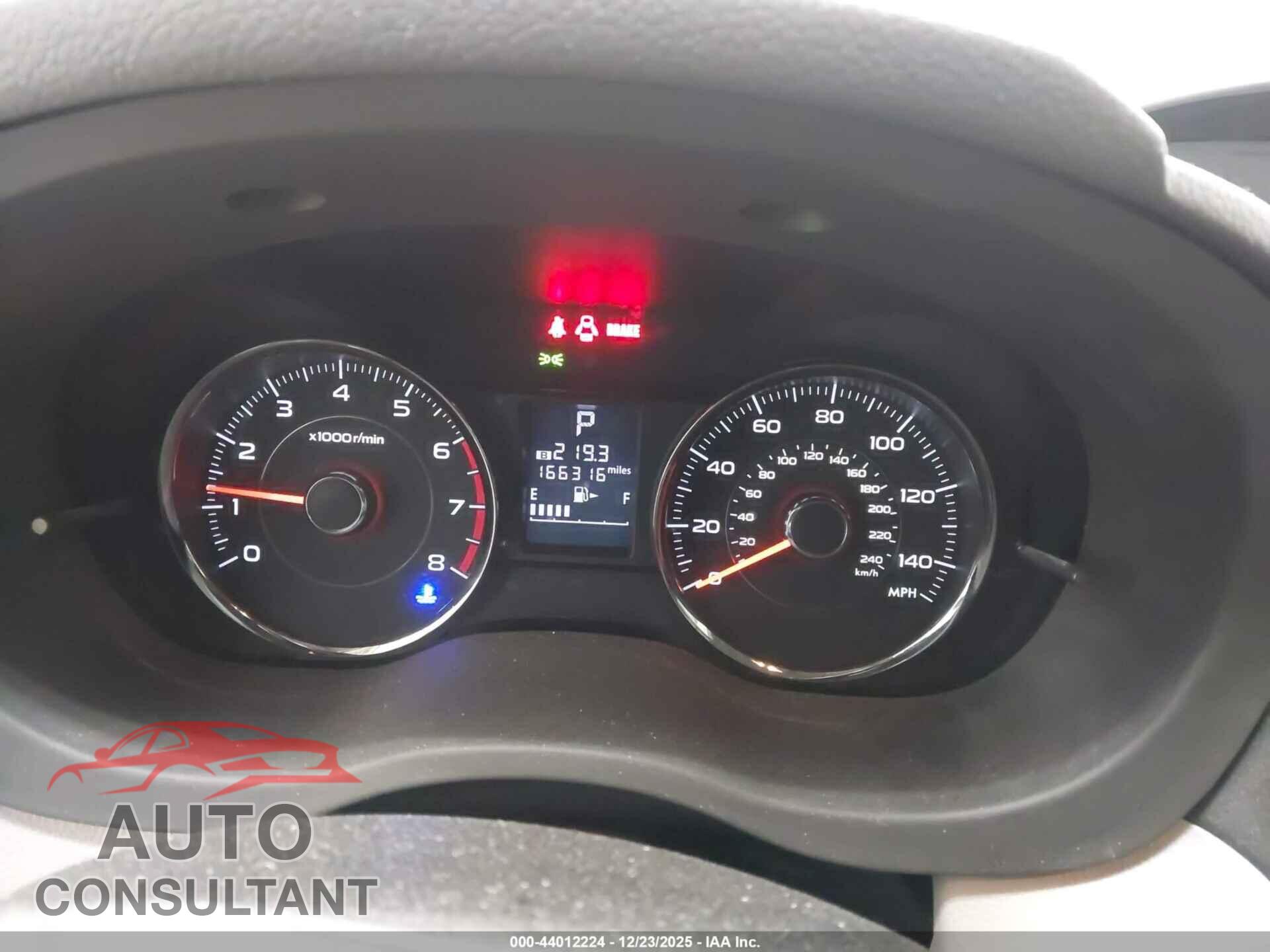 SUBARU FORESTER 2014 - JF2SJAMC5EH503226