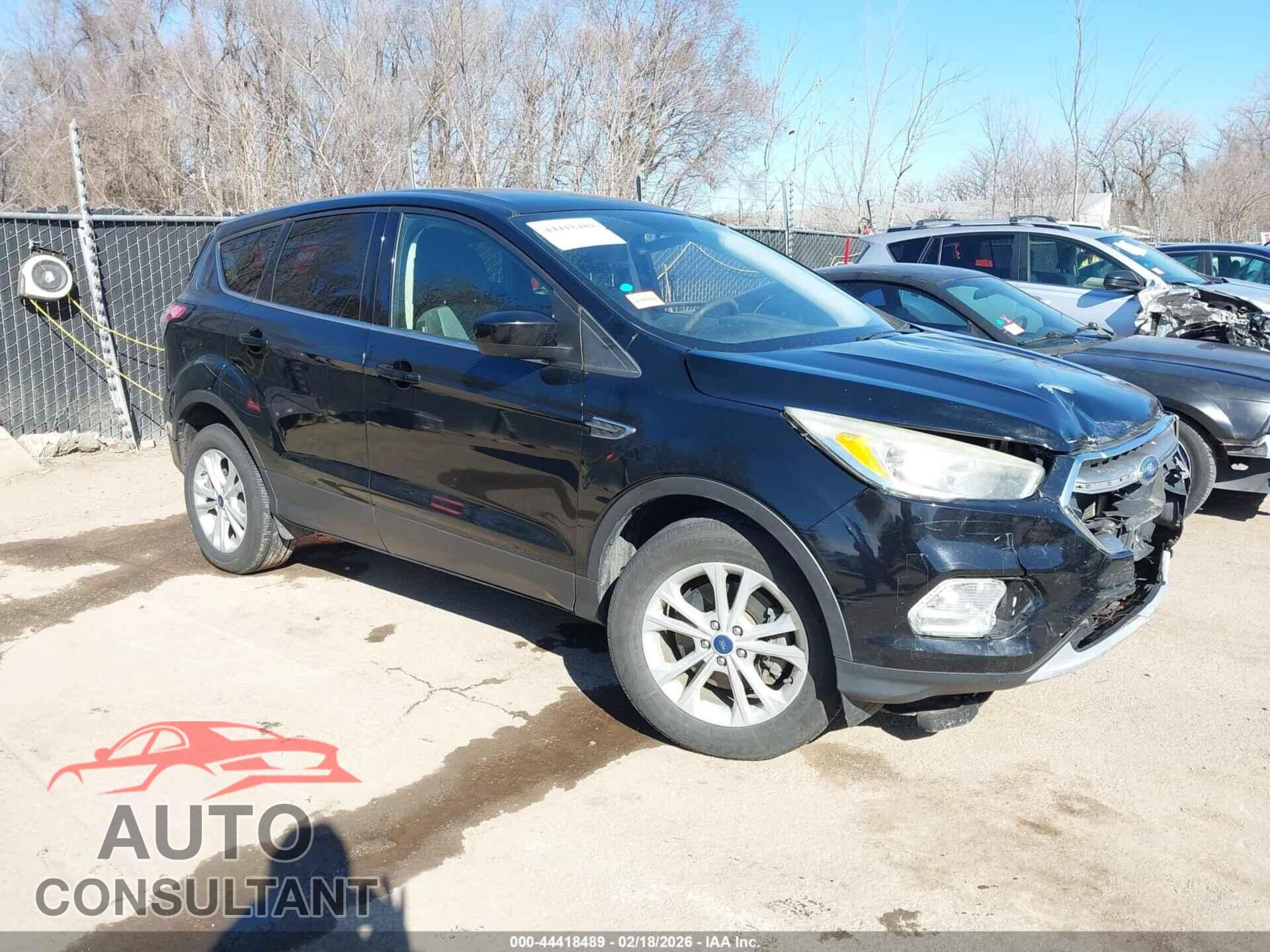 FORD ESCAPE 2017 - 1FMCU9G98HUE35777