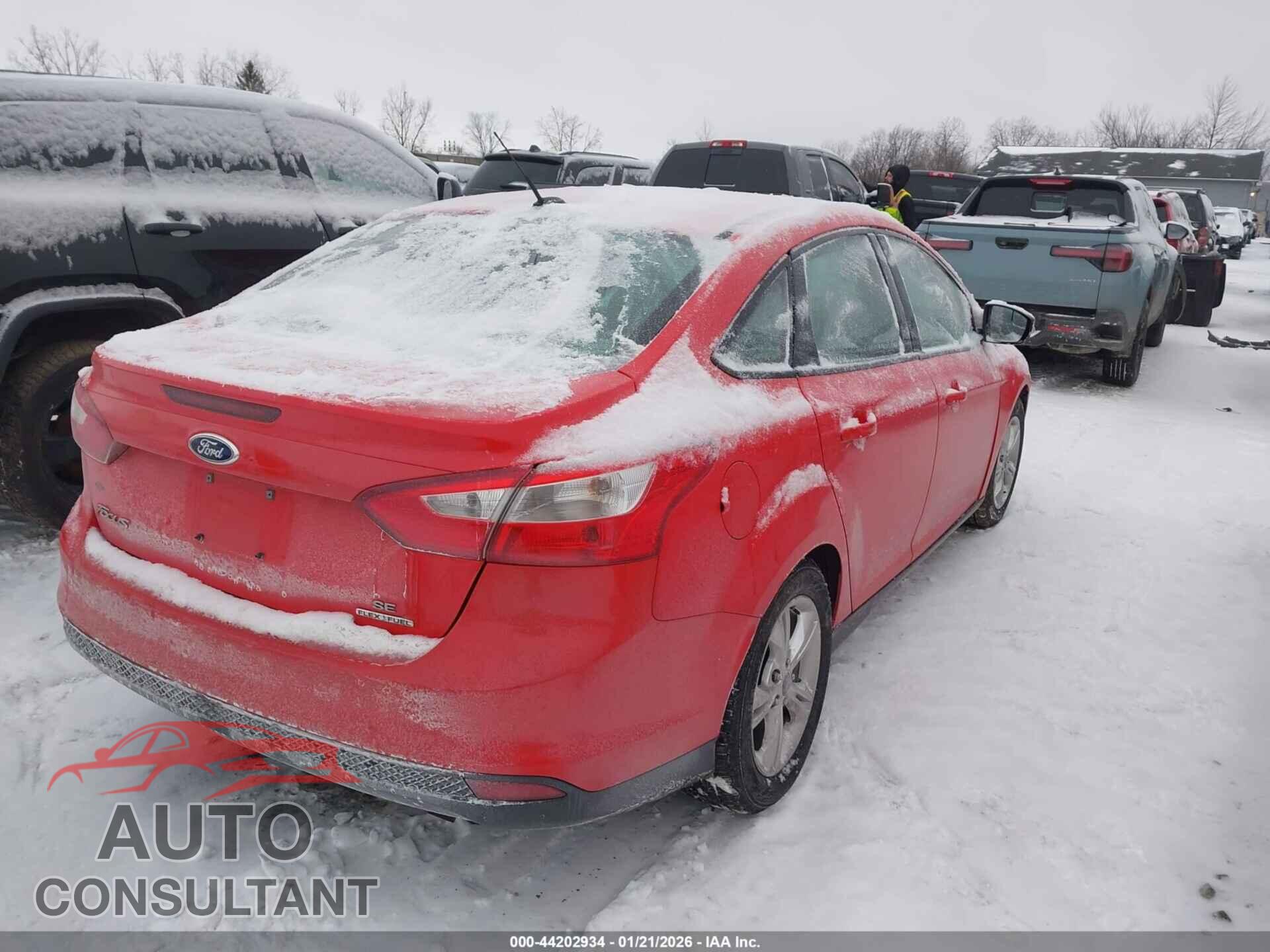 FORD FOCUS 2014 - 1FADP3F22EL389632