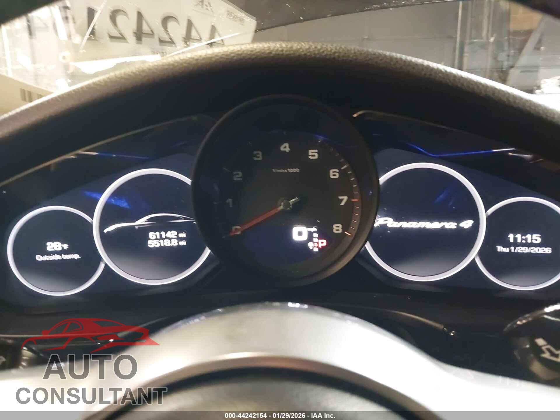 PORSCHE PANAMERA 2020 - WP0AA2A77LL101631