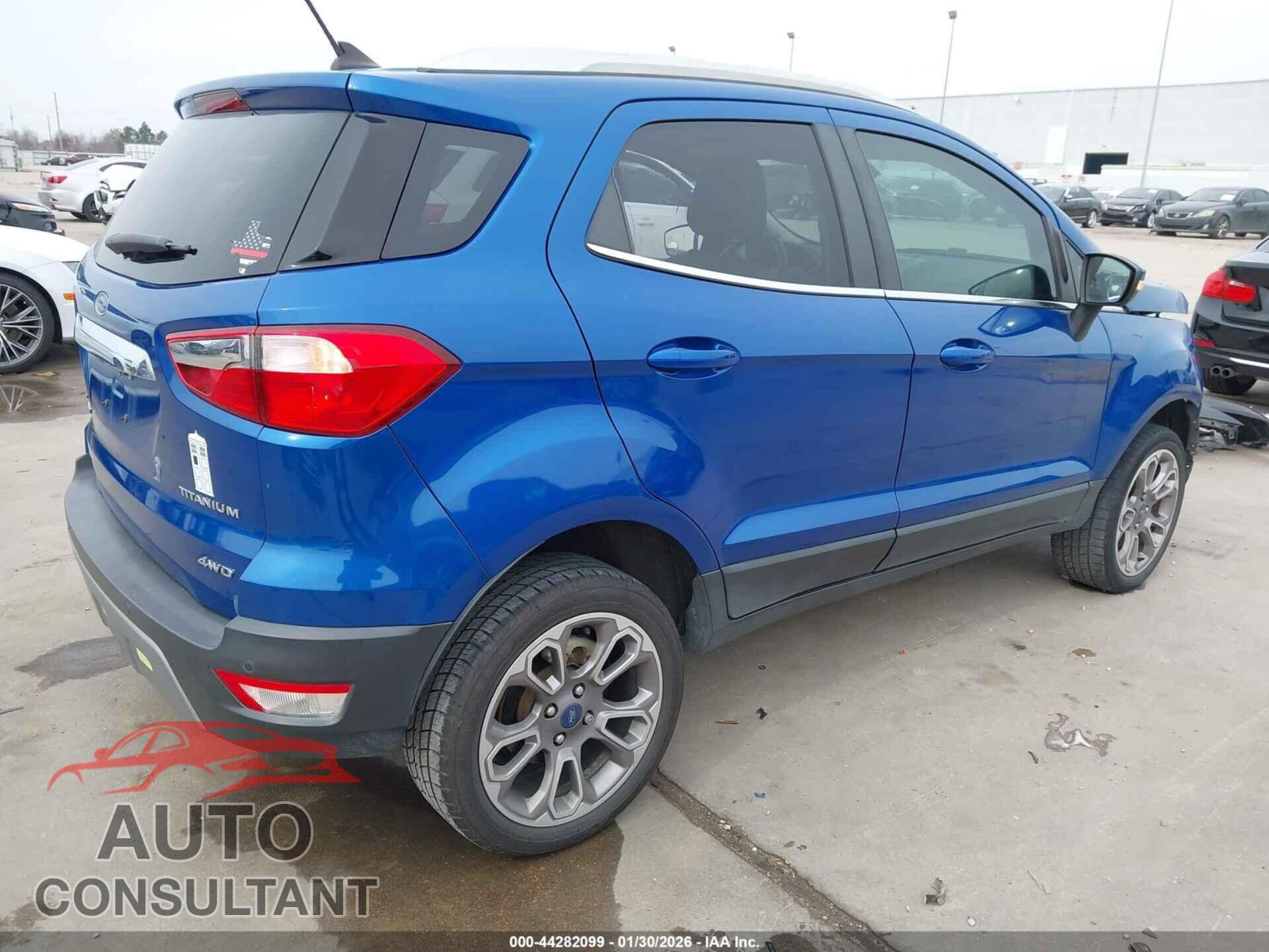 FORD ECOSPORT 2019 - MAJ6S3KLXKC292499
