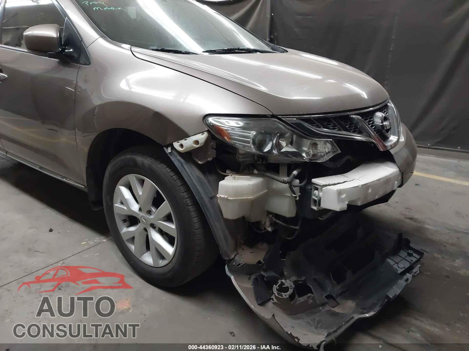 NISSAN MURANO 2013 - JN8AZ1MUXDW202042