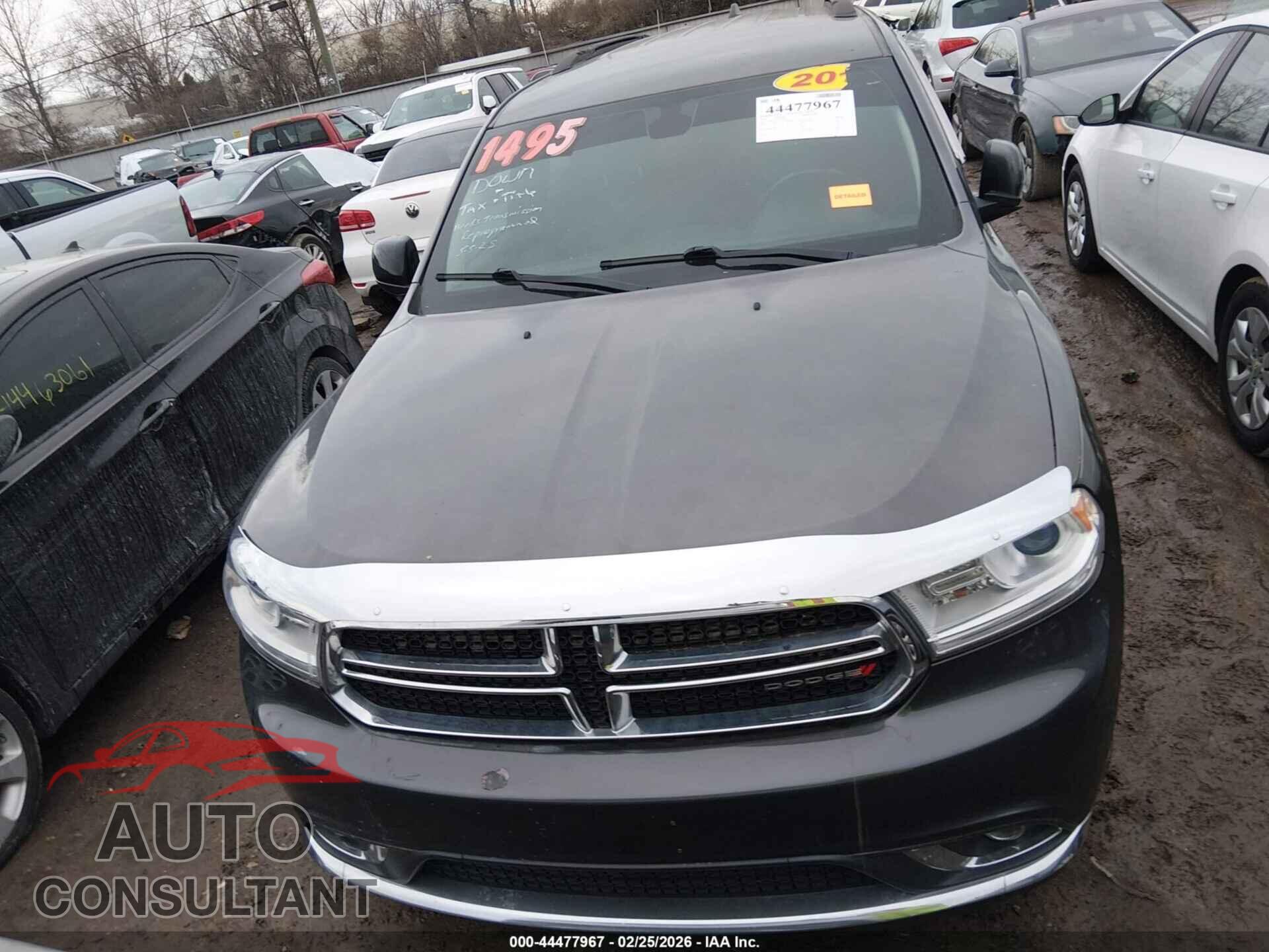 DODGE DURANGO 2014 - 1C4RDJAGXEC593918