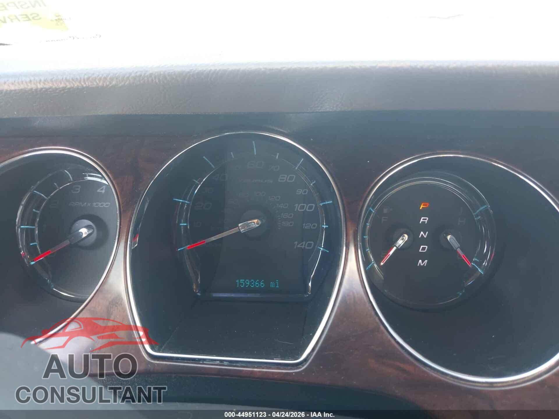 FORD TAURUS 2012 - 1FAHP2EW4CG111921
