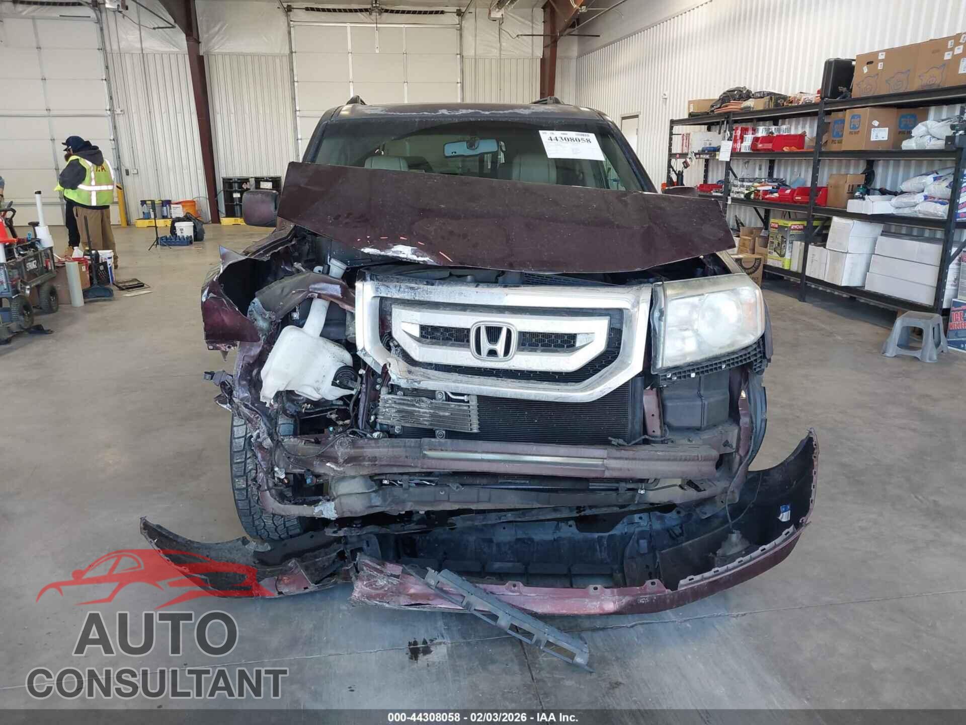 HONDA PILOT 2011 - 5FNYF4H55BB003408