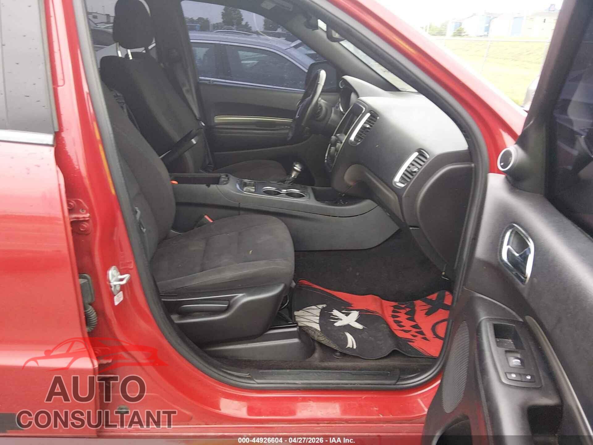 DODGE DURANGO 2018 - 1C4RDJAG2JC372033