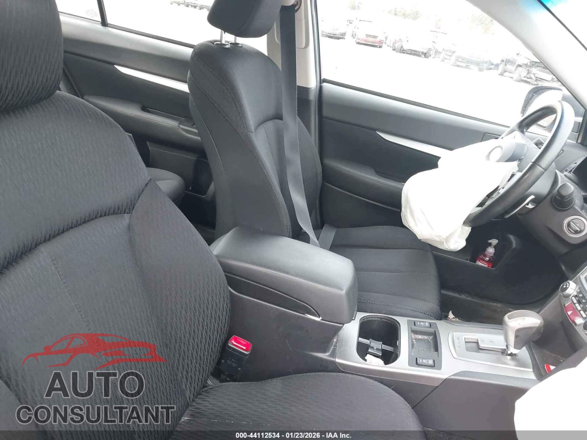 SUBARU LEGACY 2011 - 4S3BMDC67B2248385