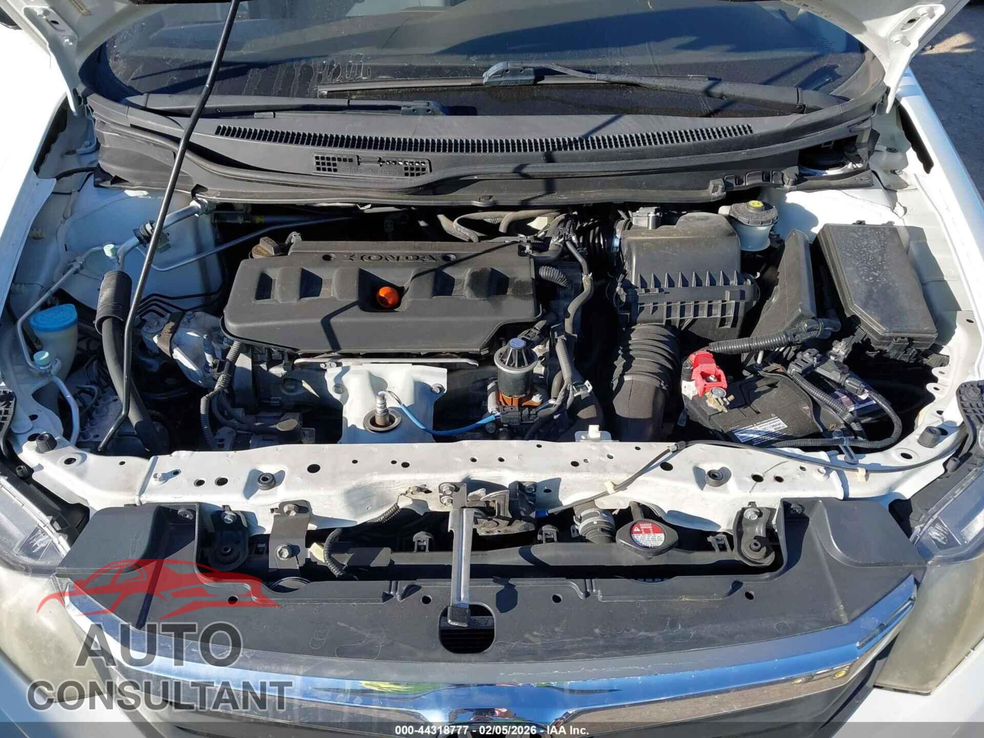 HONDA CIVIC 2012 - 19XFB2F85CE093588