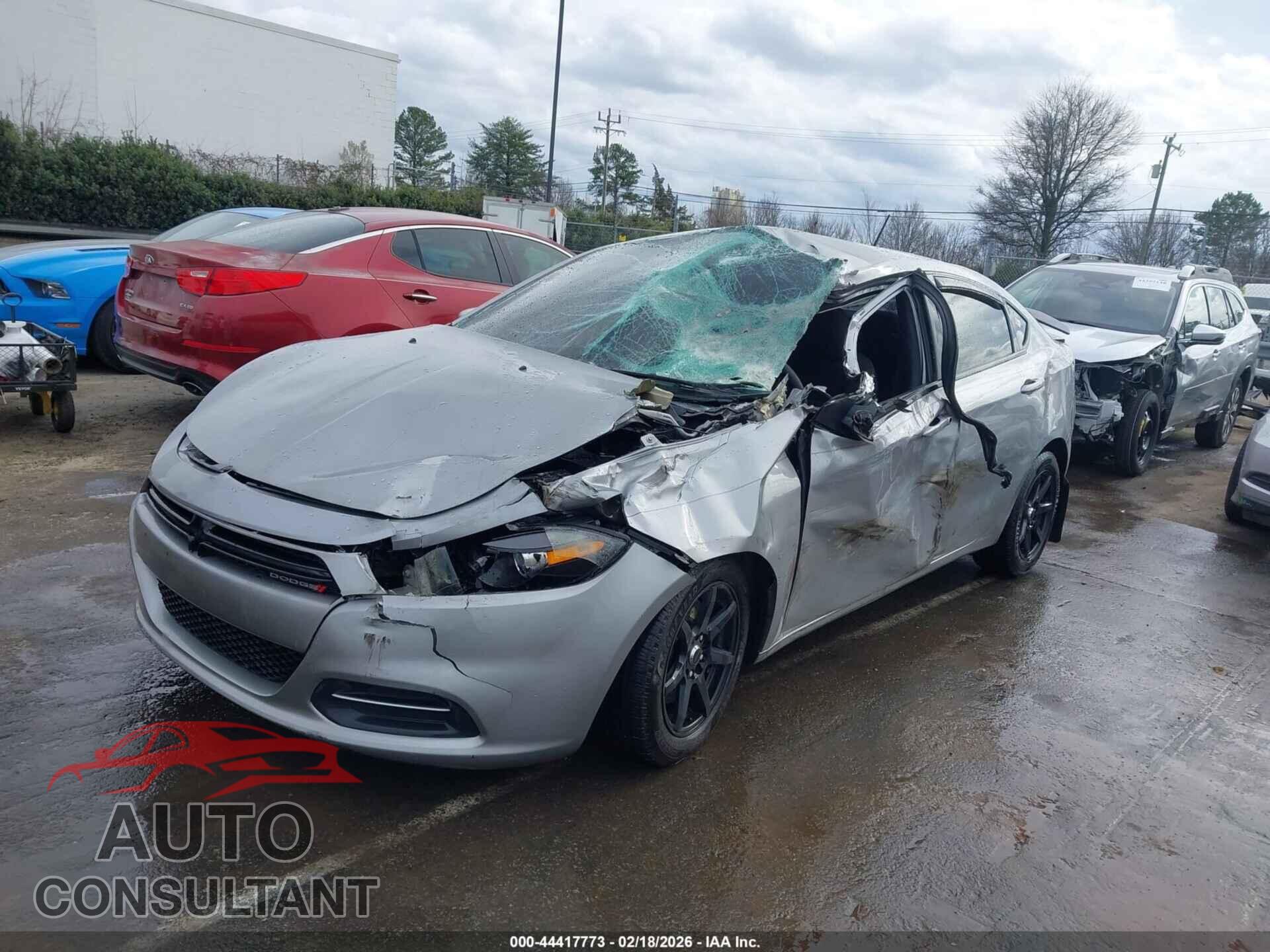 DODGE DART 2015 - 1C3CDFBB6FD123651