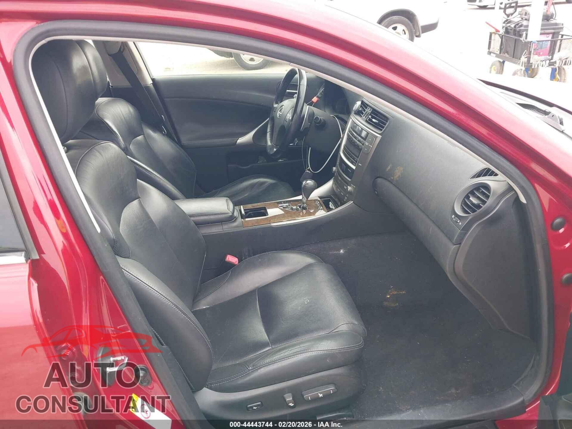 LEXUS IS 250 2010 - JTHBF5C27A5111570
