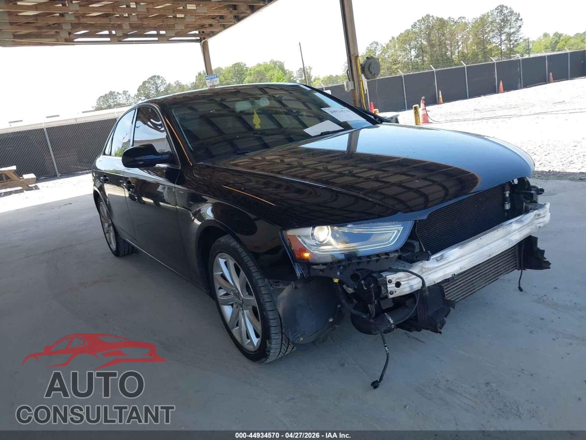 AUDI A4 2013 - WAUFFAFL3DN048808
