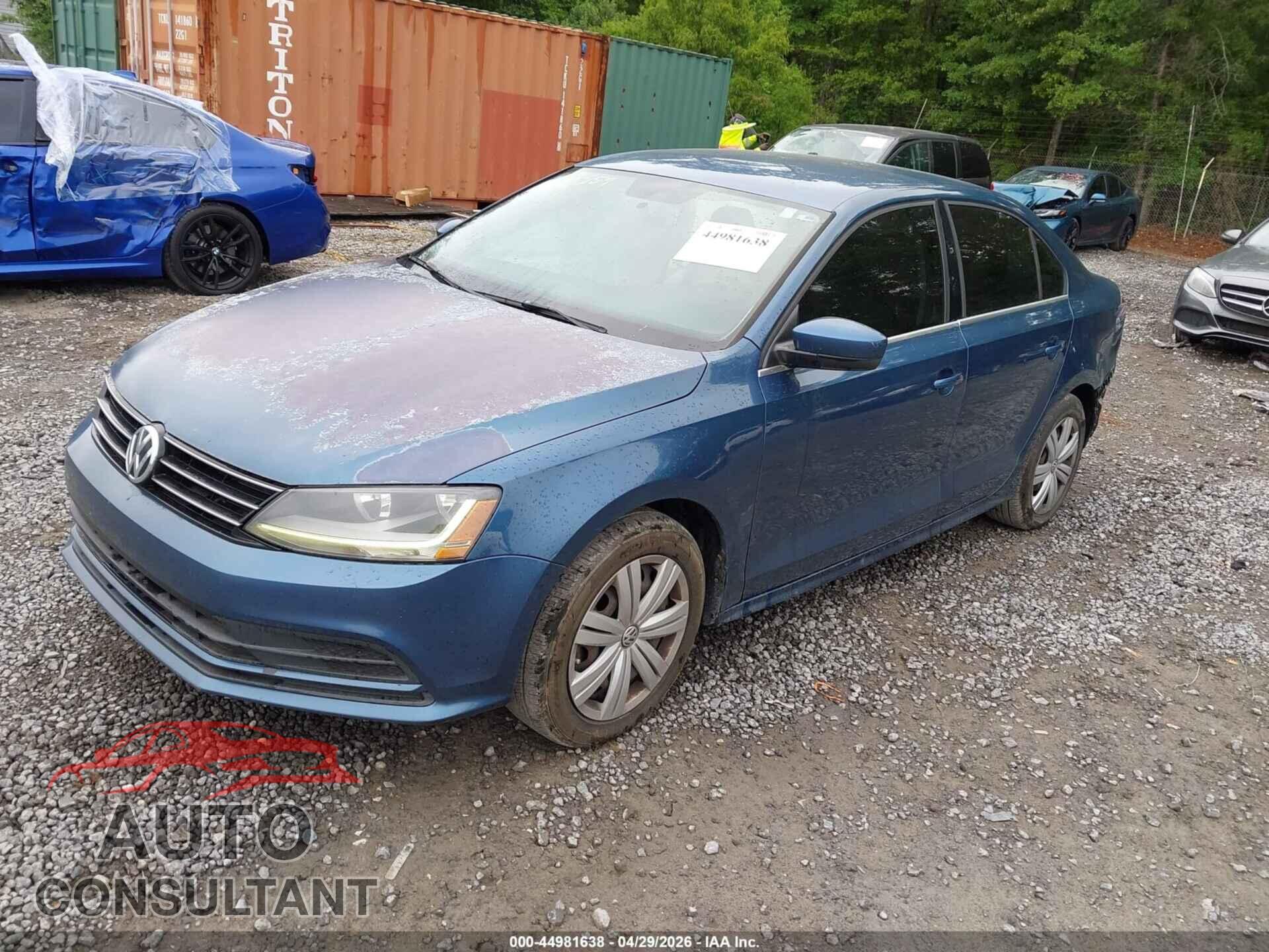 VOLKSWAGEN JETTA 2017 - 3VW2B7AJ4HM404959
