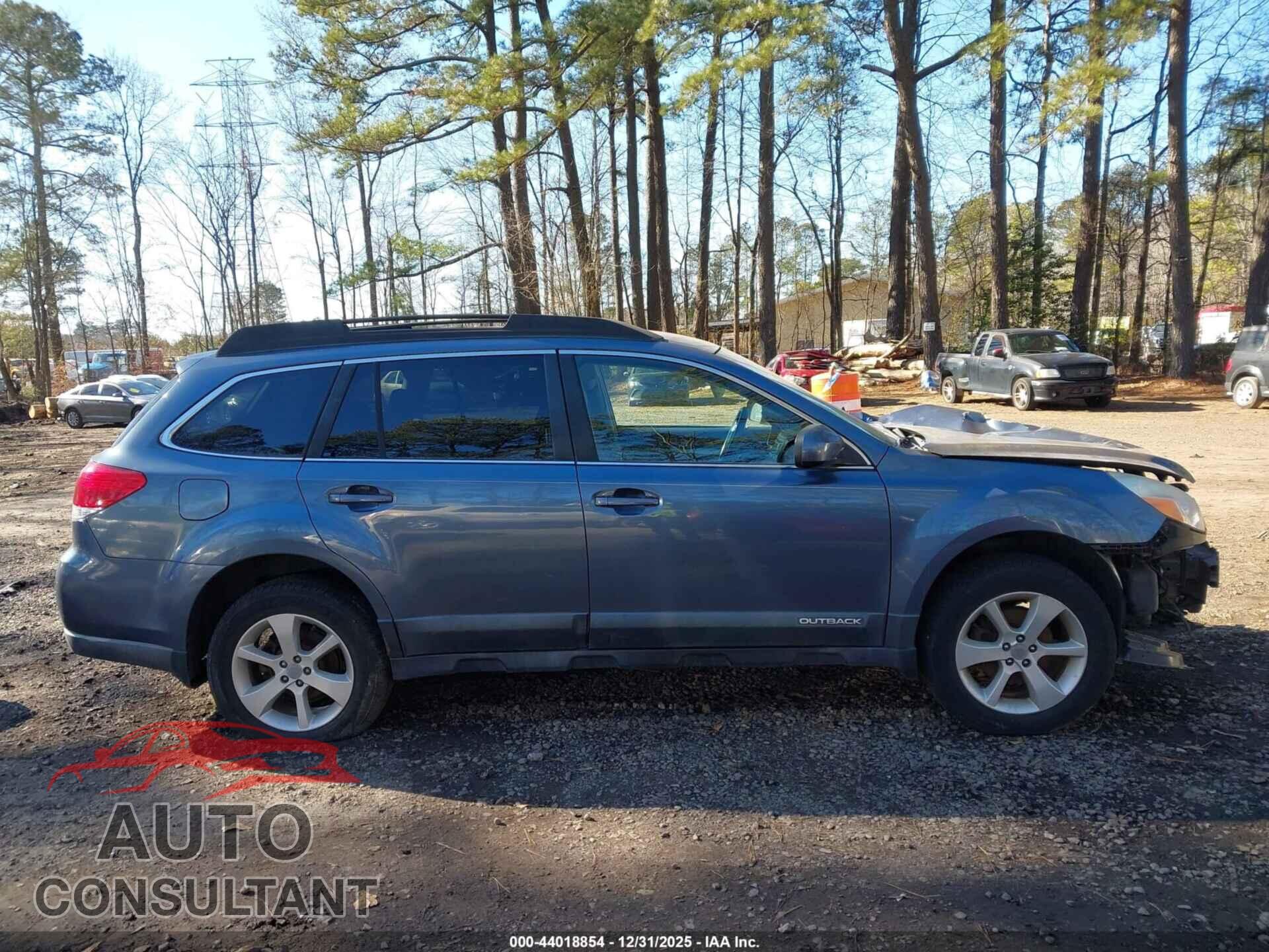 SUBARU OUTBACK 2013 - 4S4BRCCC5D3312059