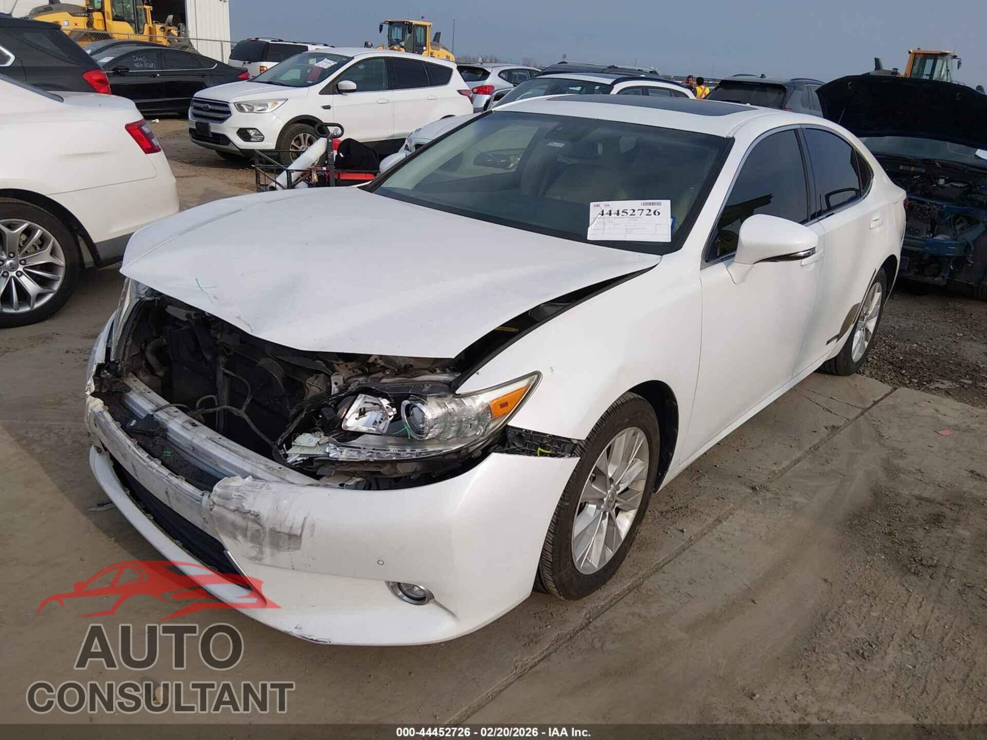 LEXUS ES 300H 2014 - JTHBW1GG2E2074174