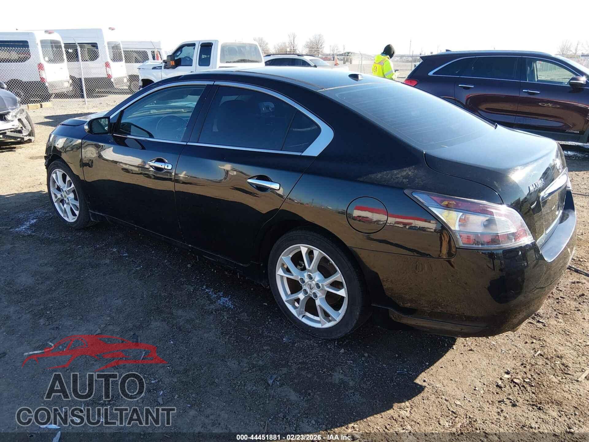 NISSAN MAXIMA 2013 - 1N4AA5AP1DC824366