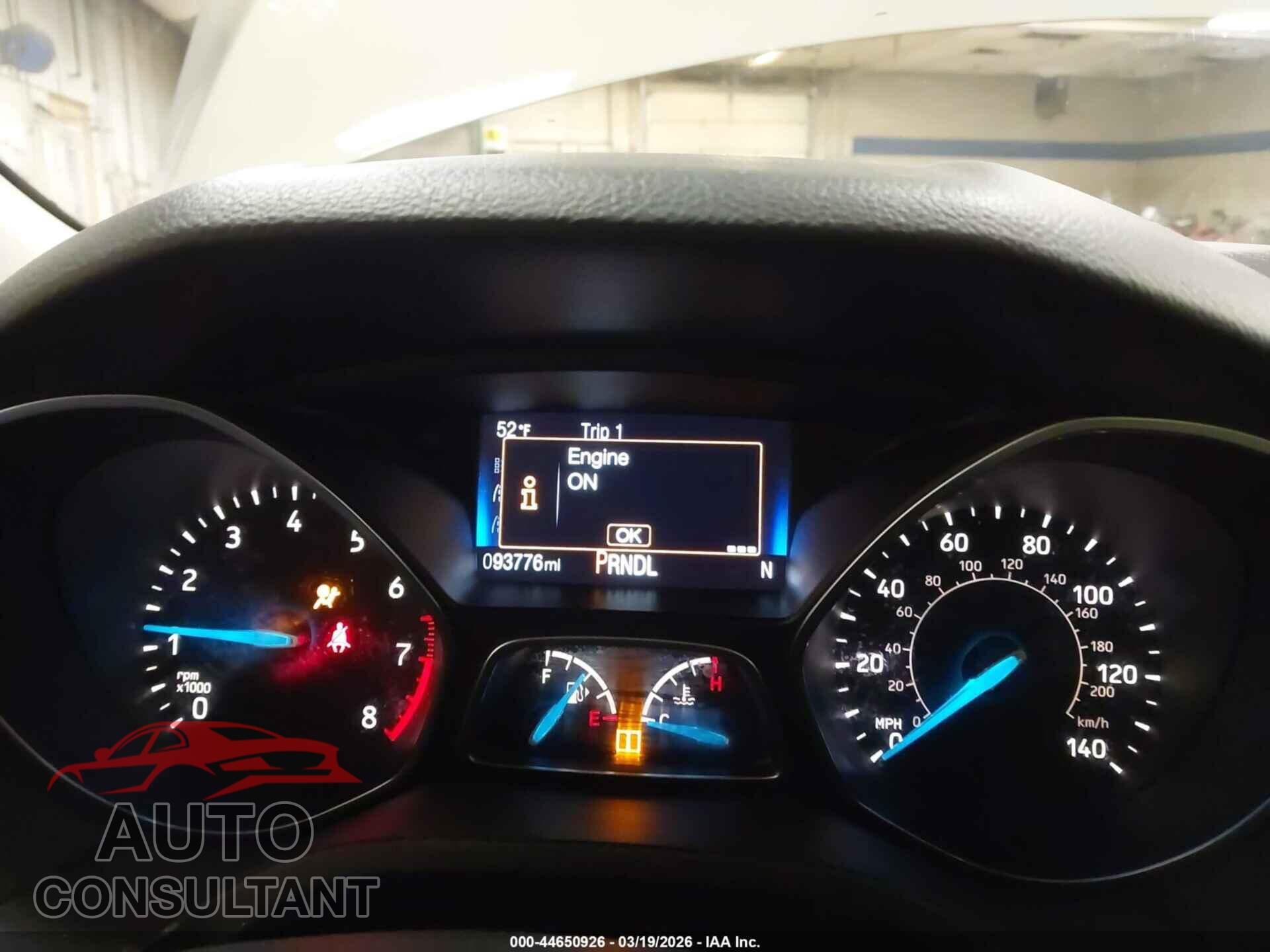FORD FOCUS 2015 - 1FADP3F2XFL242587