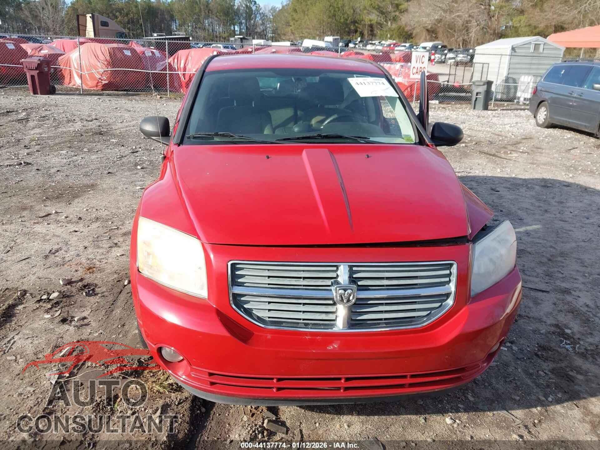 DODGE CALIBER 2012 - 1C3CDWDA7CD536873