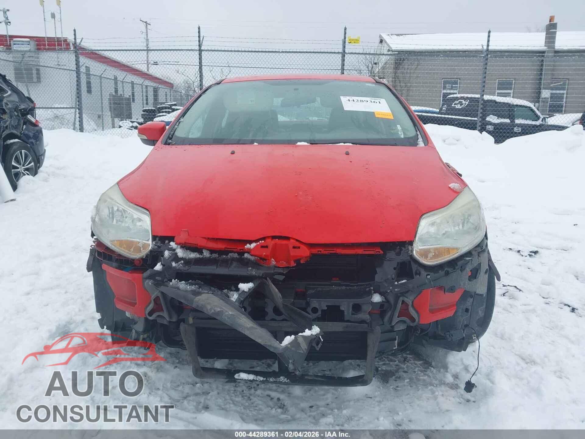 FORD FOCUS 2014 - 1FADP3F22EL106968