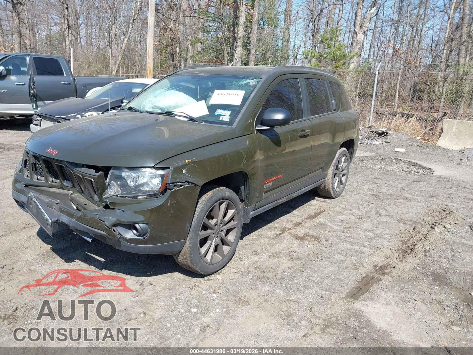 JEEP COMPASS 2017 - 1C4NJDBBXHD154941