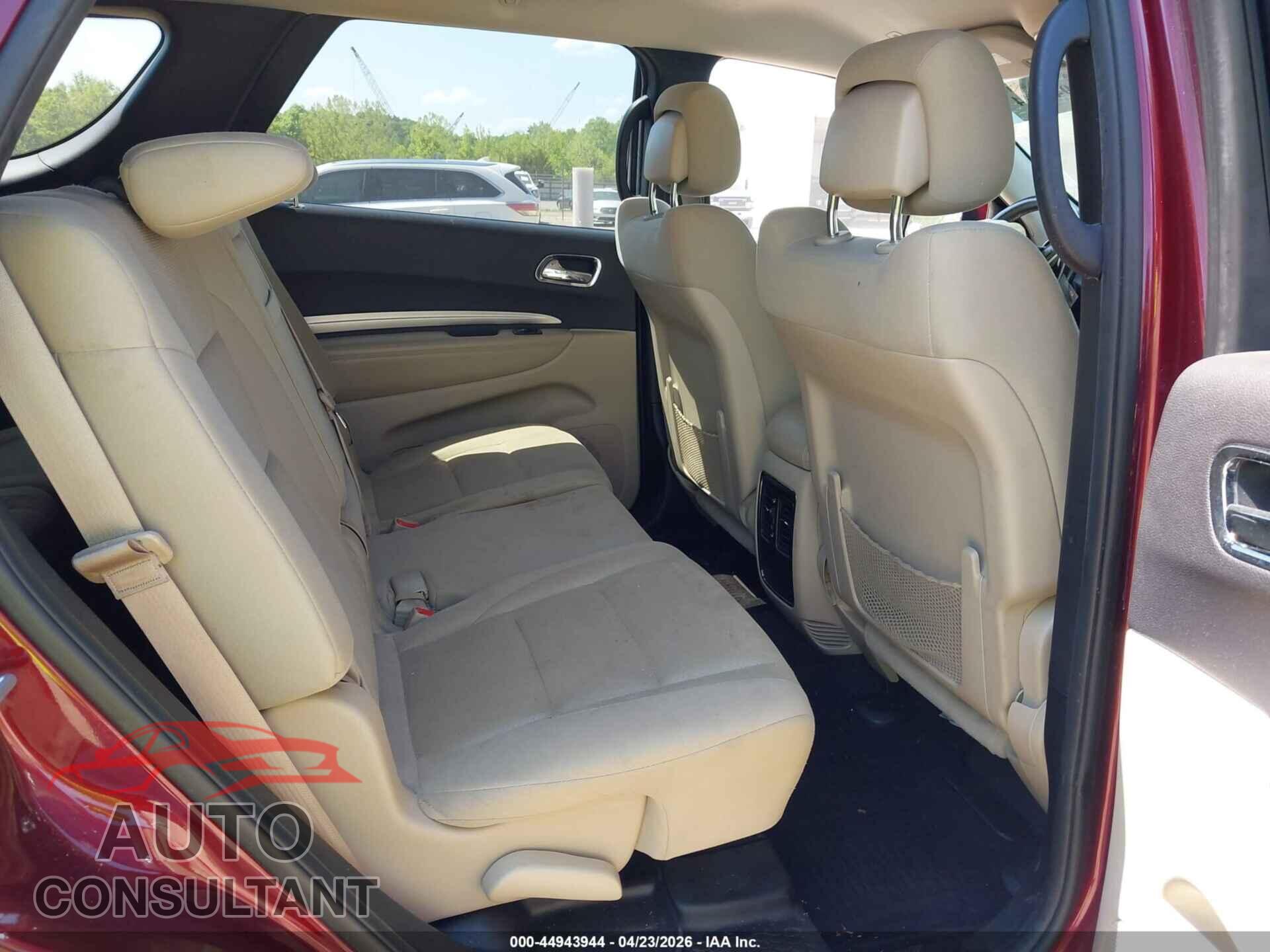 DODGE DURANGO 2017 - 1C4RDJAG1HC759764