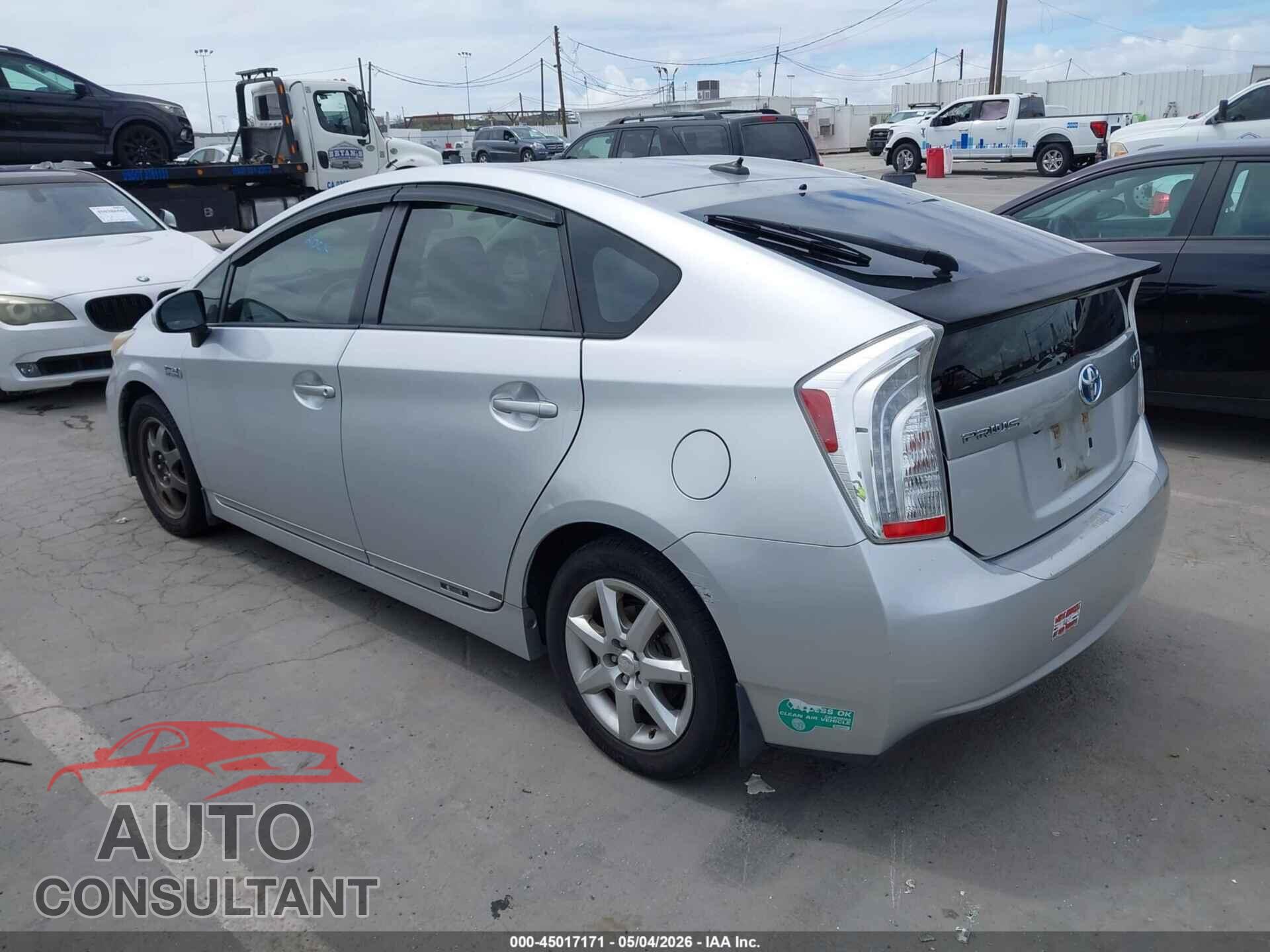 TOYOTA PRIUS PLUG-IN 2012 - JTDKN3DP2C3002404