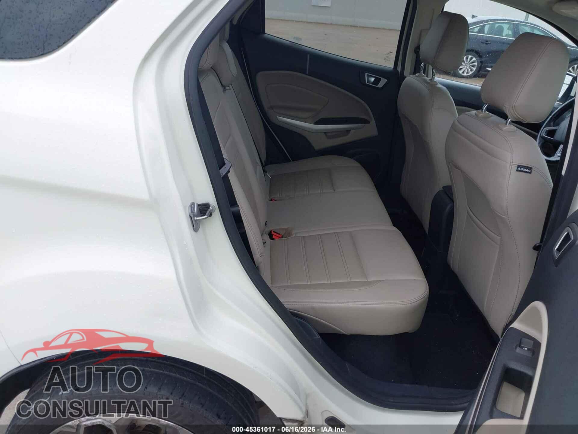 FORD ECOSPORT 2020 - MAJ6S3KL0LC349200