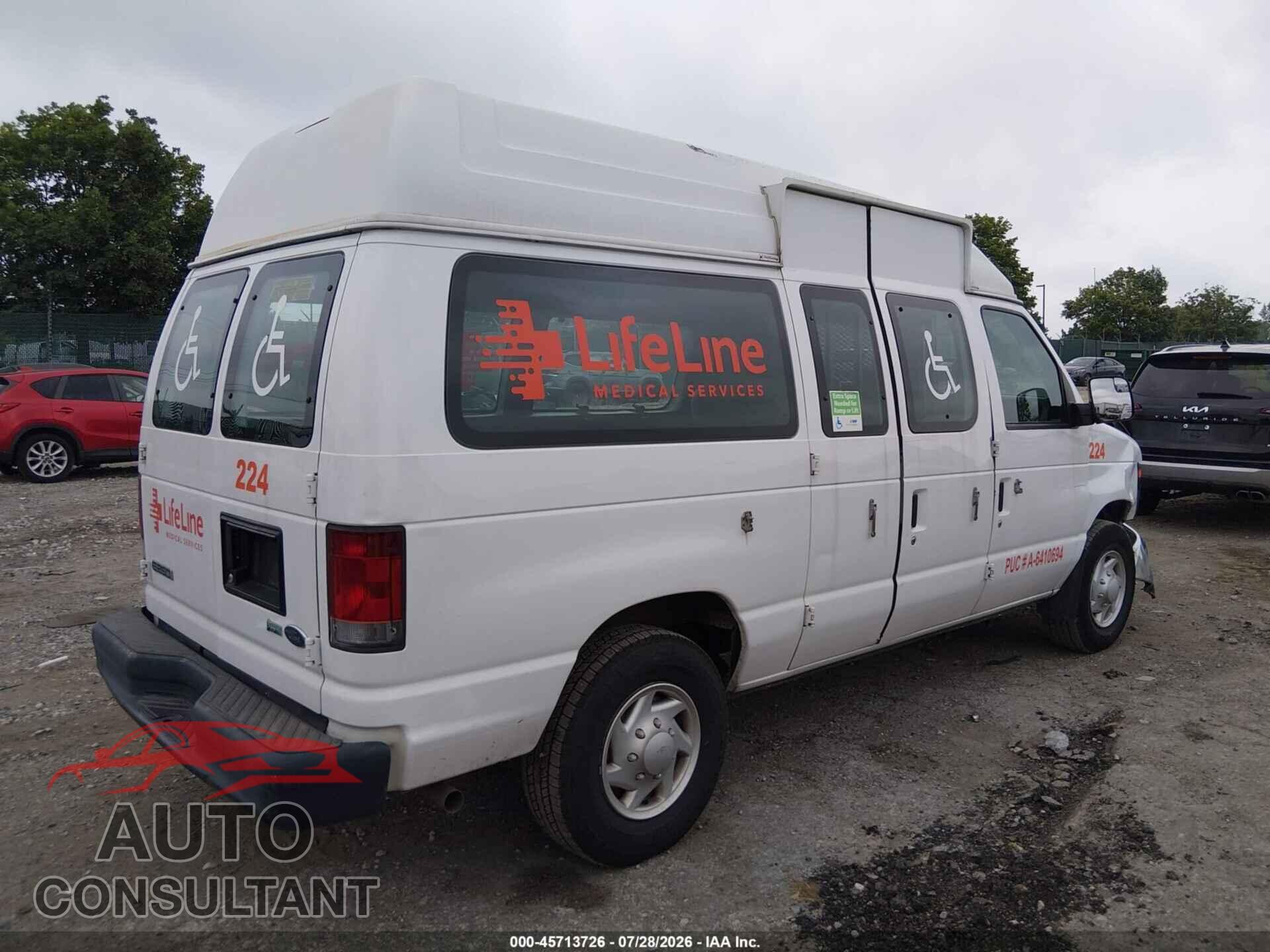 FORD E-250 2010 - 1FTNE2EW5ADA32582