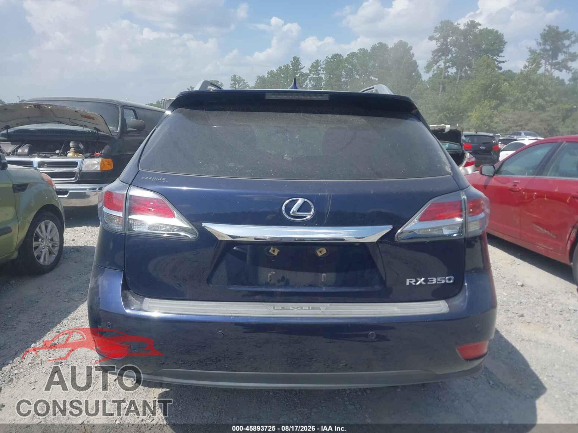 LEXUS RX 350 2015 - 2T2BK1BA4FC329051