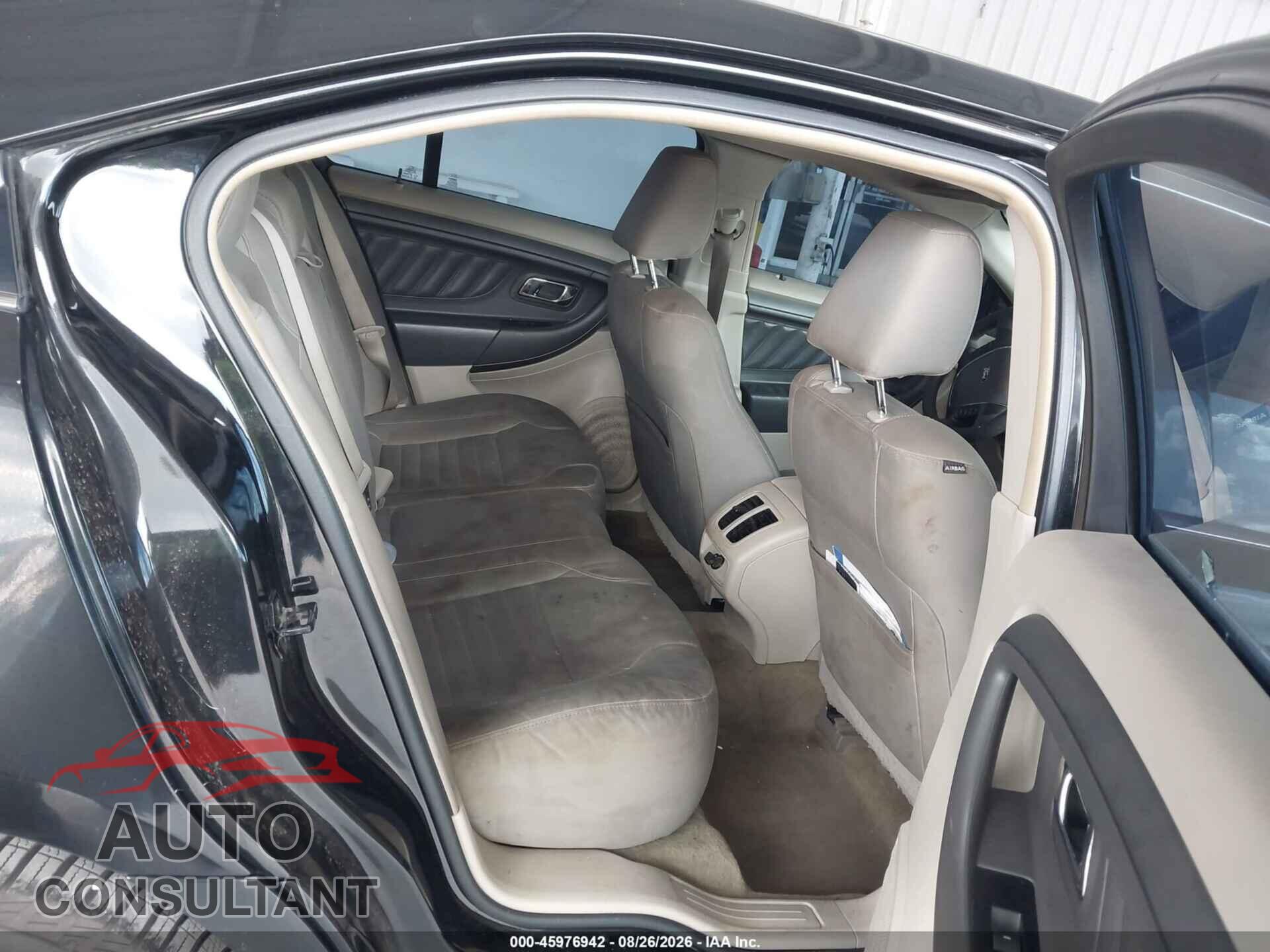 FORD TAURUS 2012 - 1FAHP2DW1CG125678