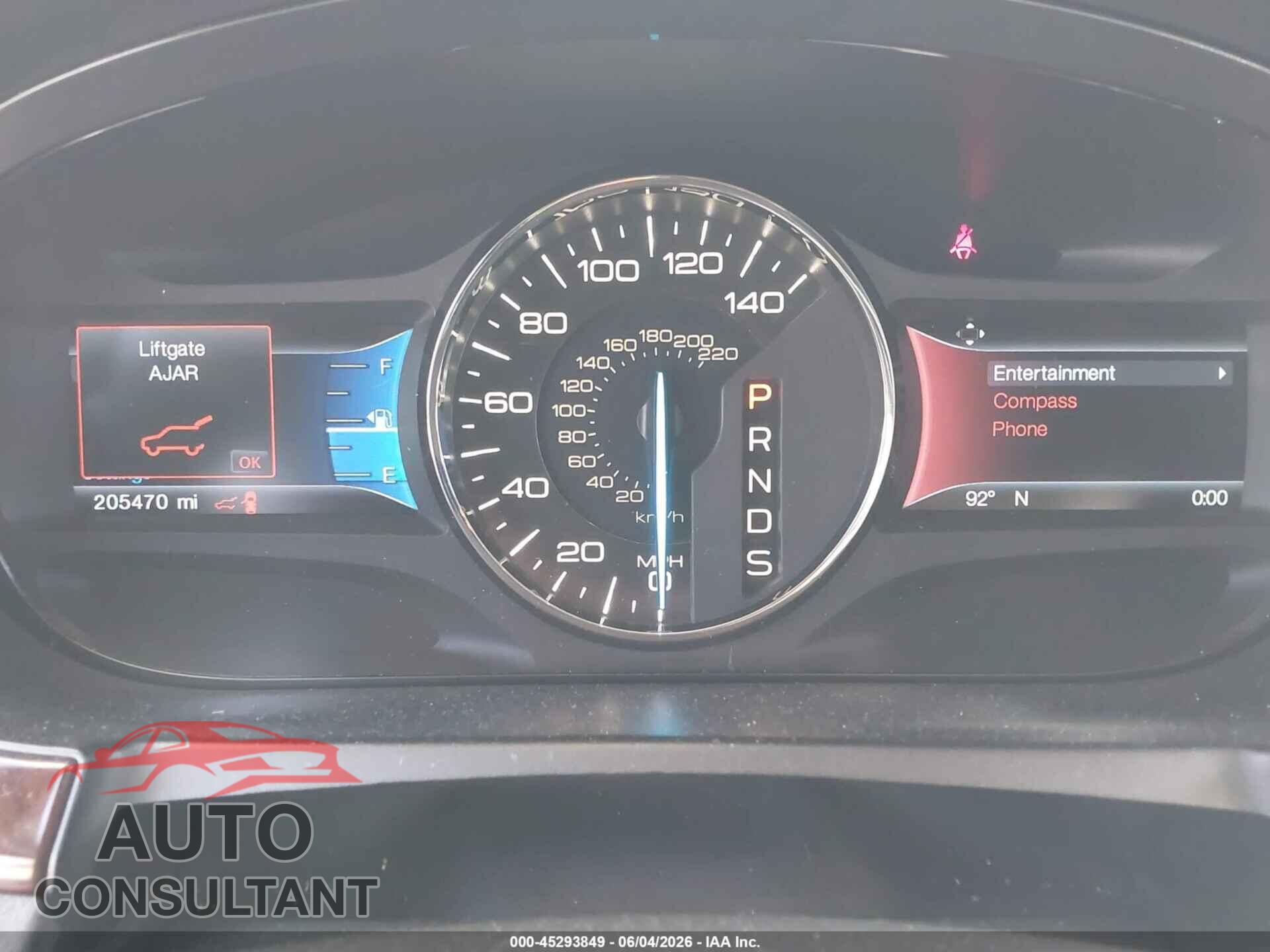 FORD EDGE 2014 - 2FMDK3KC0EBA08038