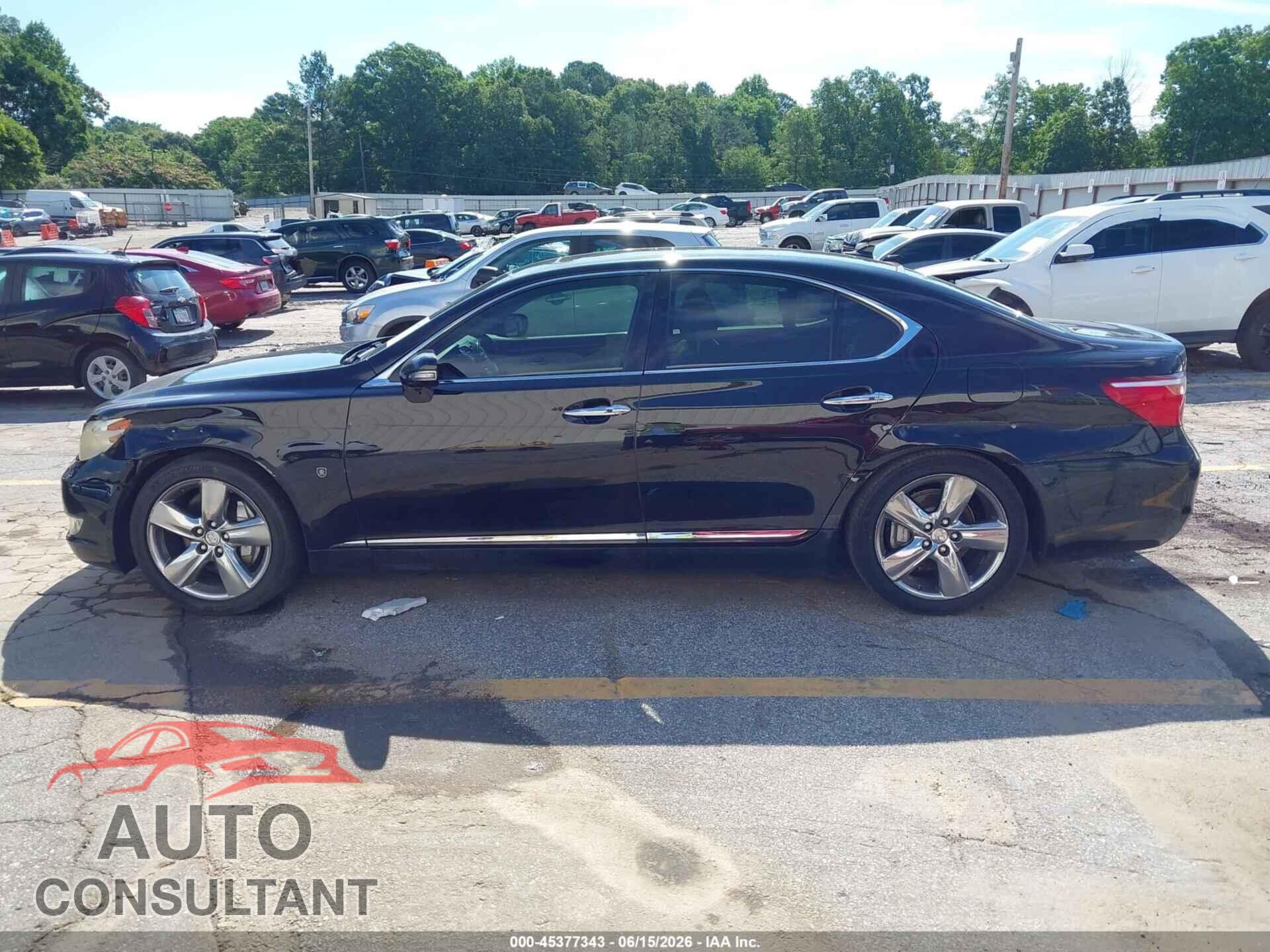 LEXUS LS 460 2010 - JTHBL5EF7A5094634