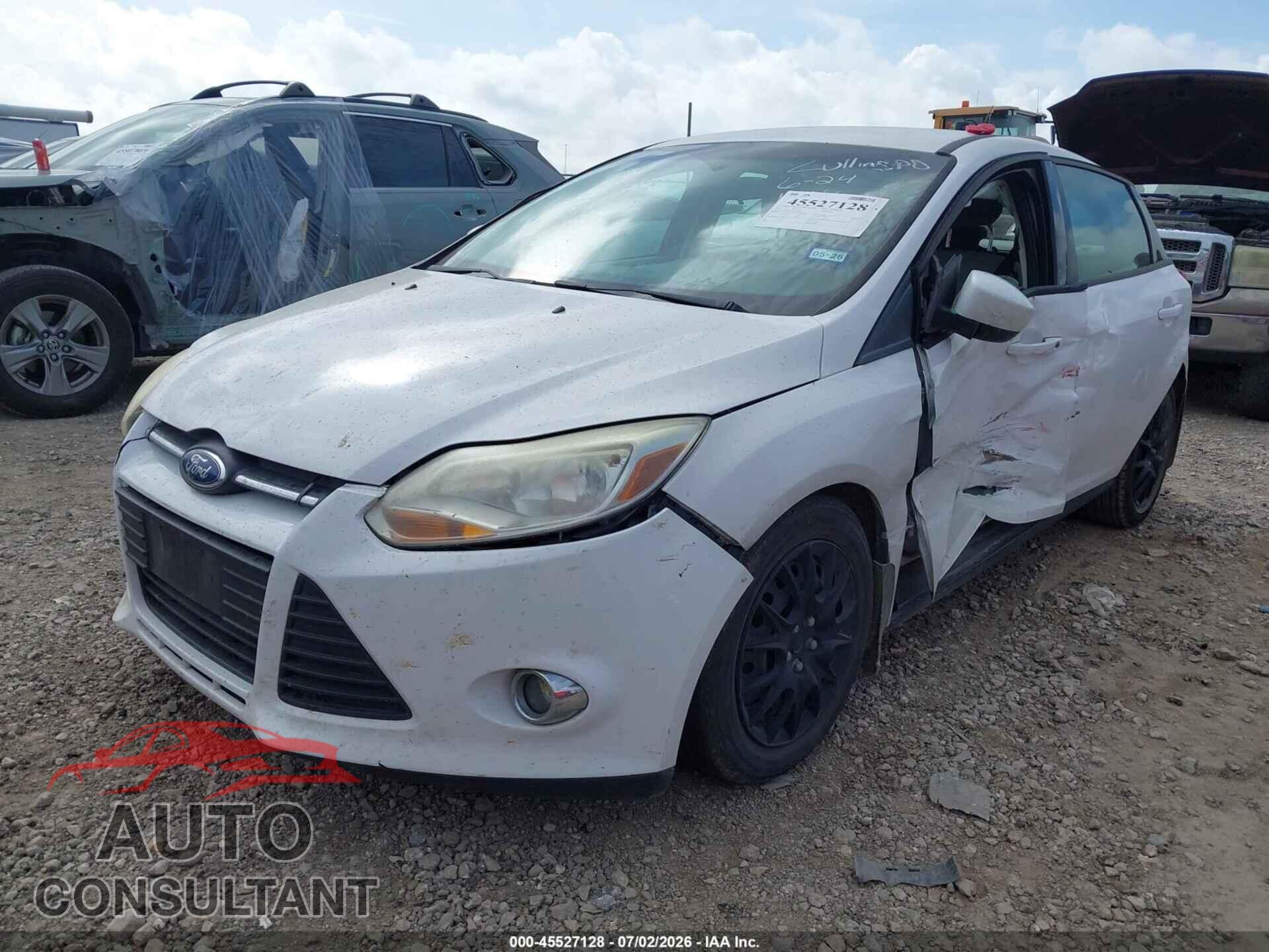 FORD FOCUS 2012 - 1FAHP3K23CL312661
