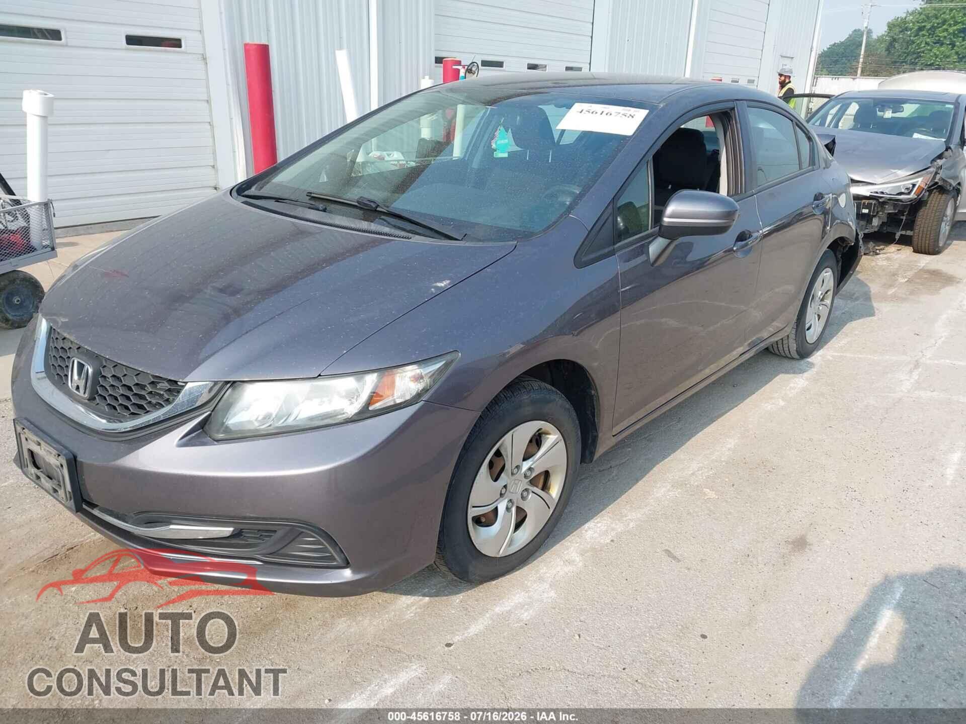 HONDA CIVIC 2015 - 19XFB2F55FE087414