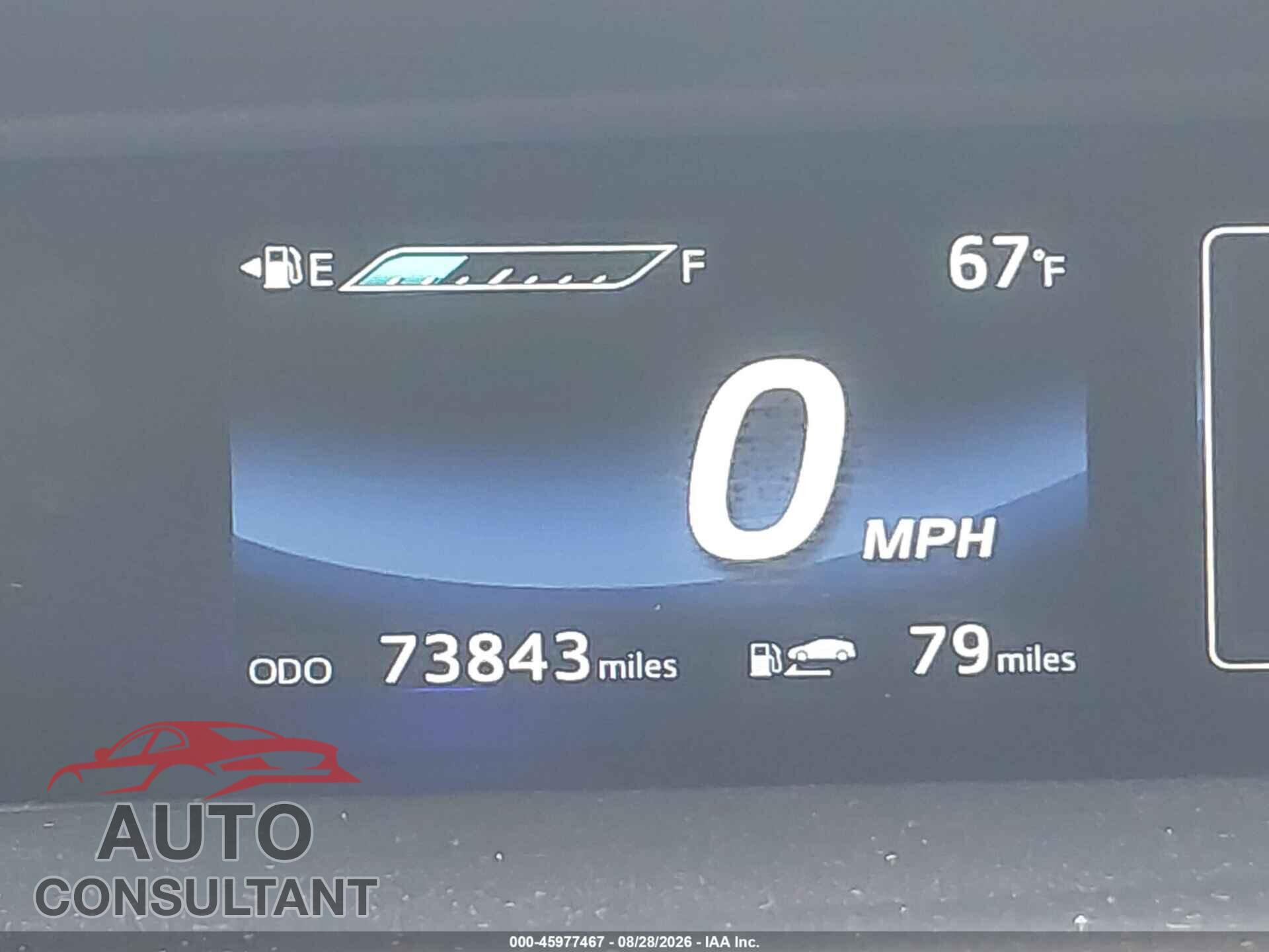 TOYOTA MIRAI 2017 - JTDBVRBD1HA001663