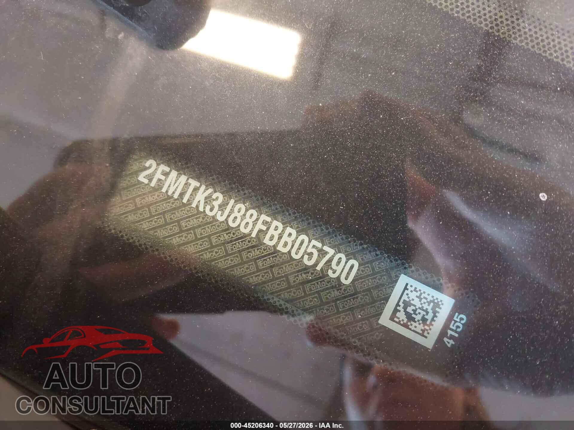 FORD EDGE 2015 - 2FMTK3J88FBB05790