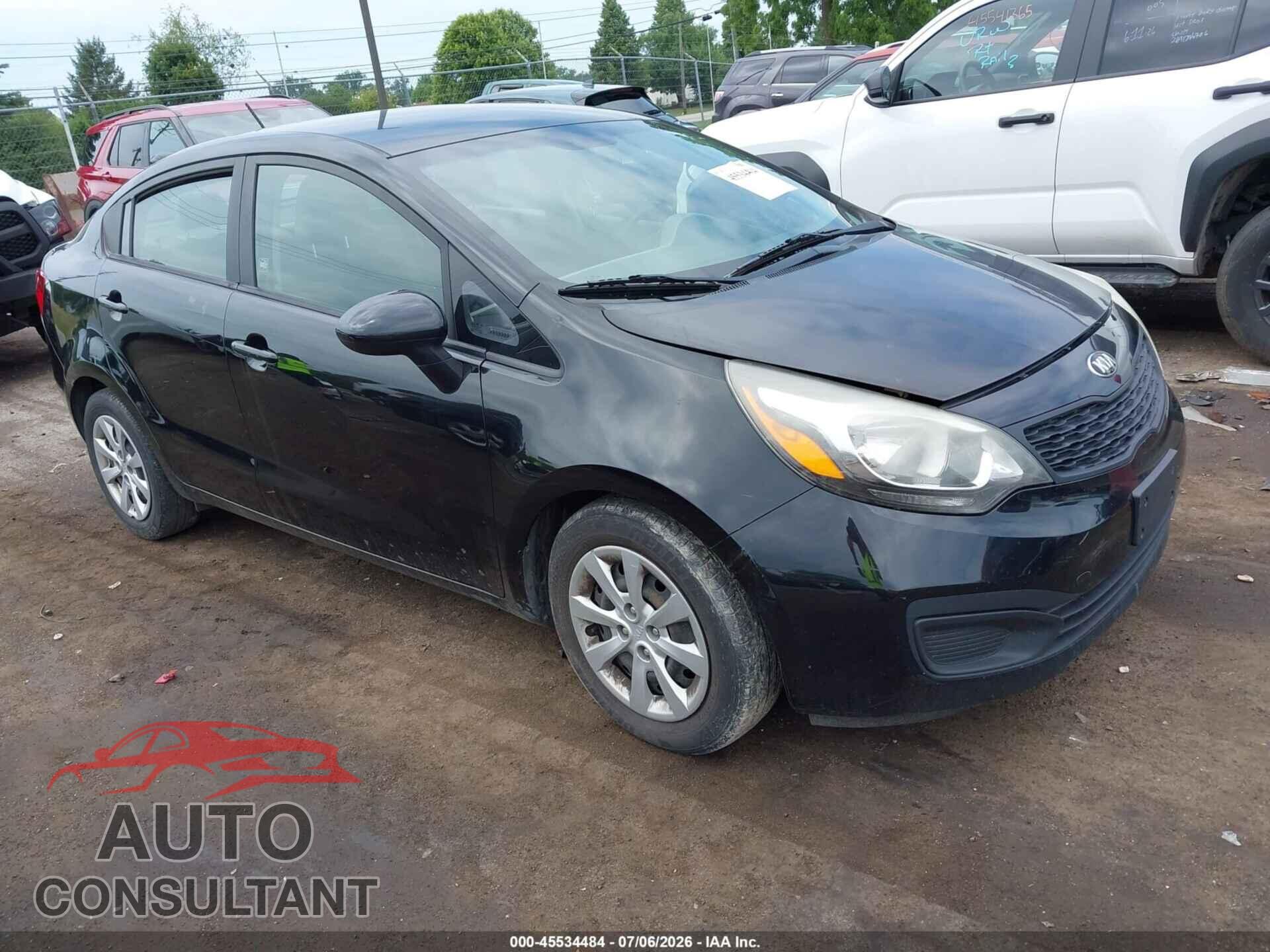 KIA RIO 2014 - KNADM4A37E6368165
