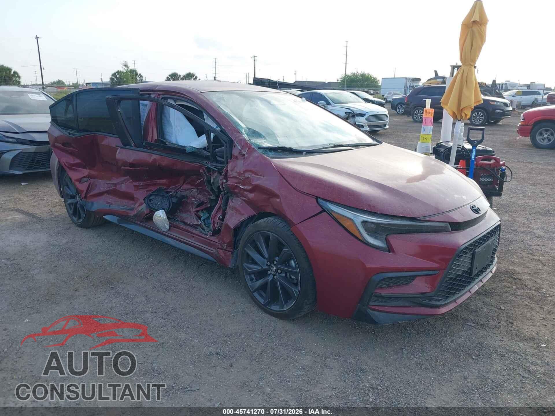 TOYOTA COROLLA 2025 - 5YFS4MCE0SP228357