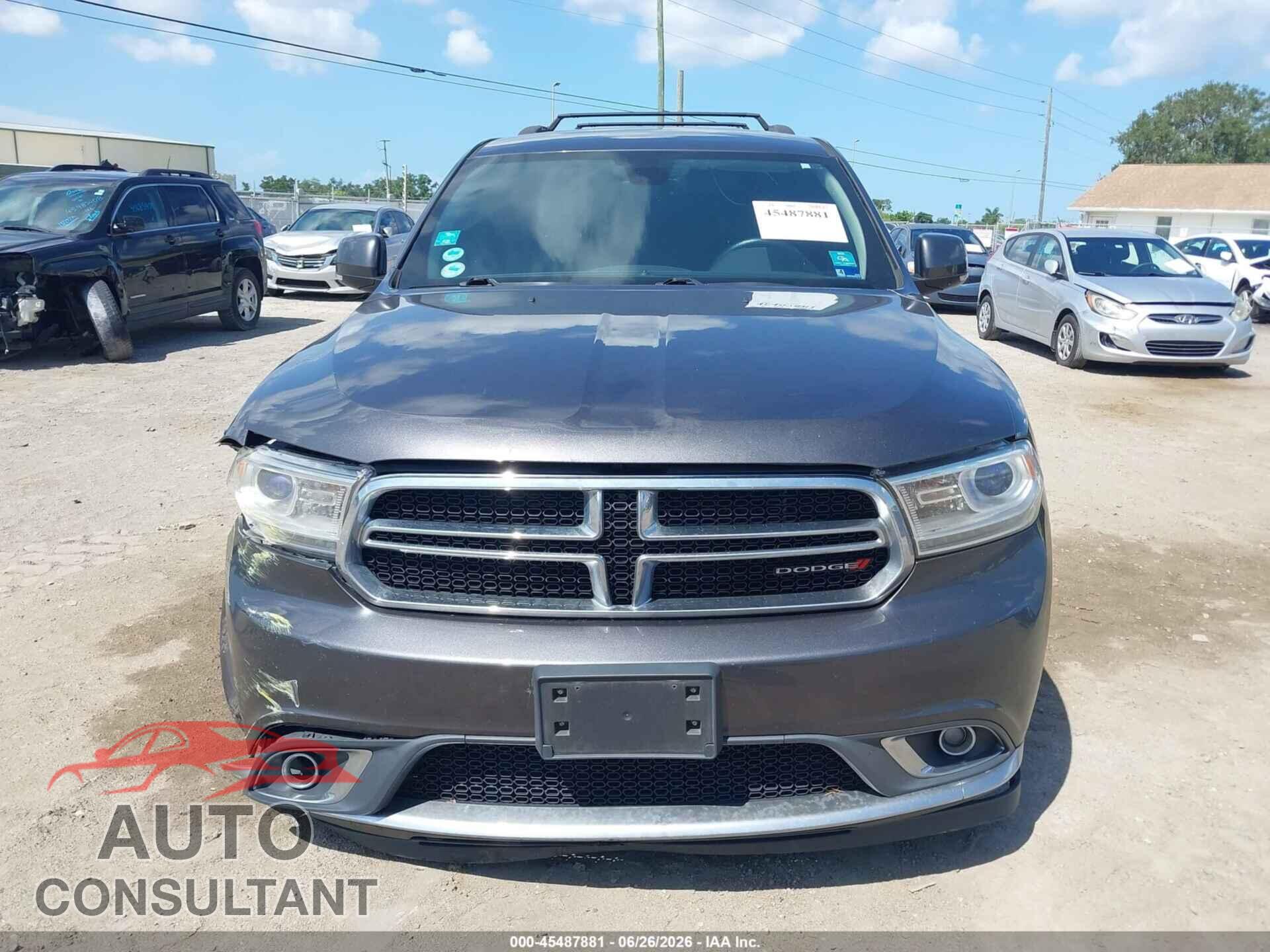 DODGE DURANGO 2016 - 1C4RDJDG2GC341028