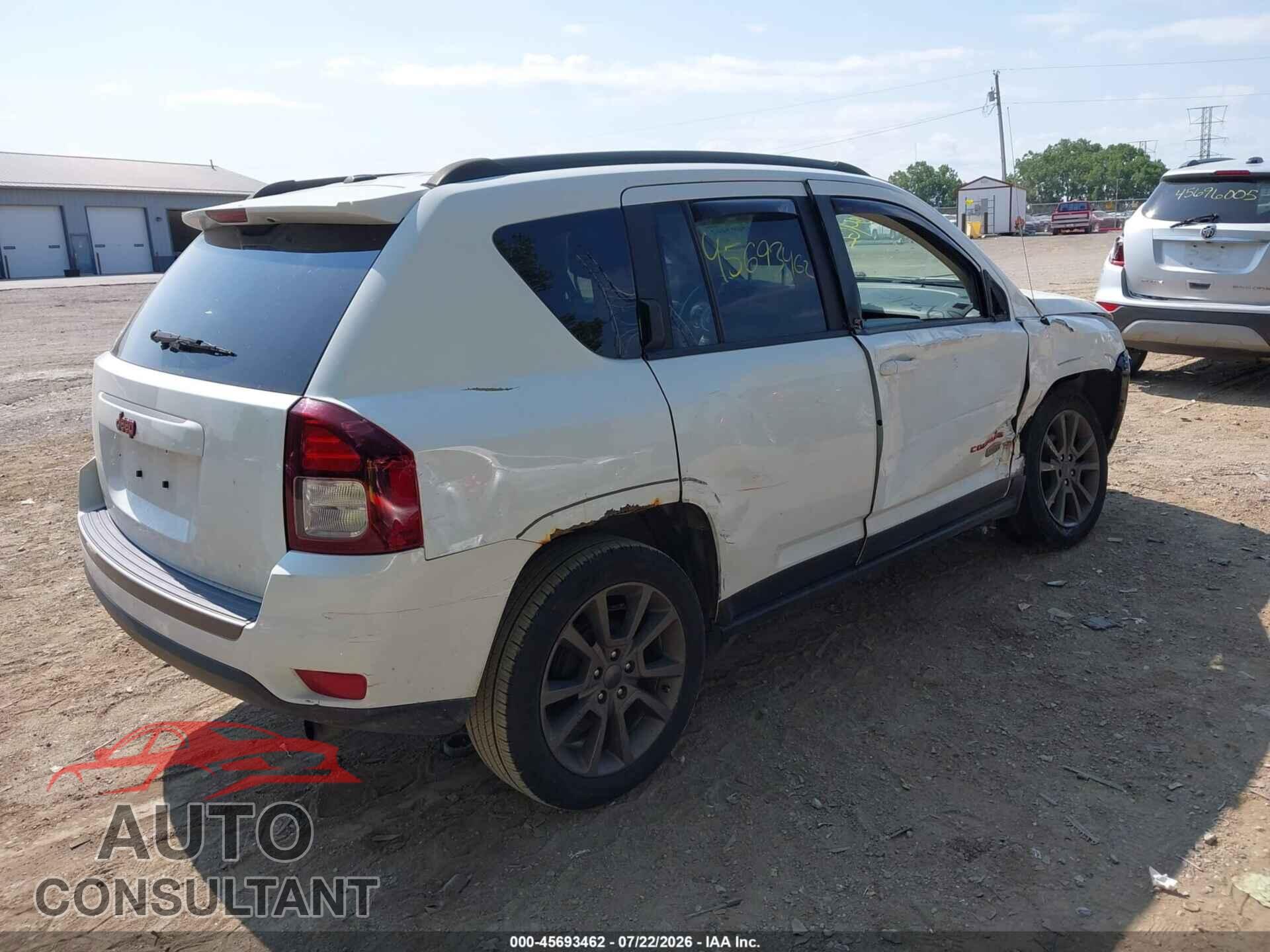 JEEP COMPASS 2017 - 1C4NJCBB0HD186470