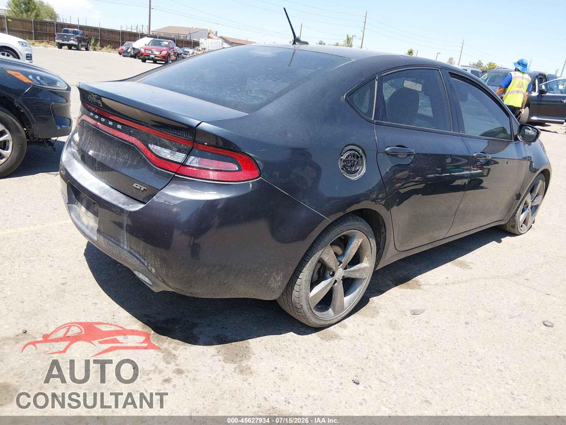 DODGE DART 2014 - 1C3CDFEB7ED768299