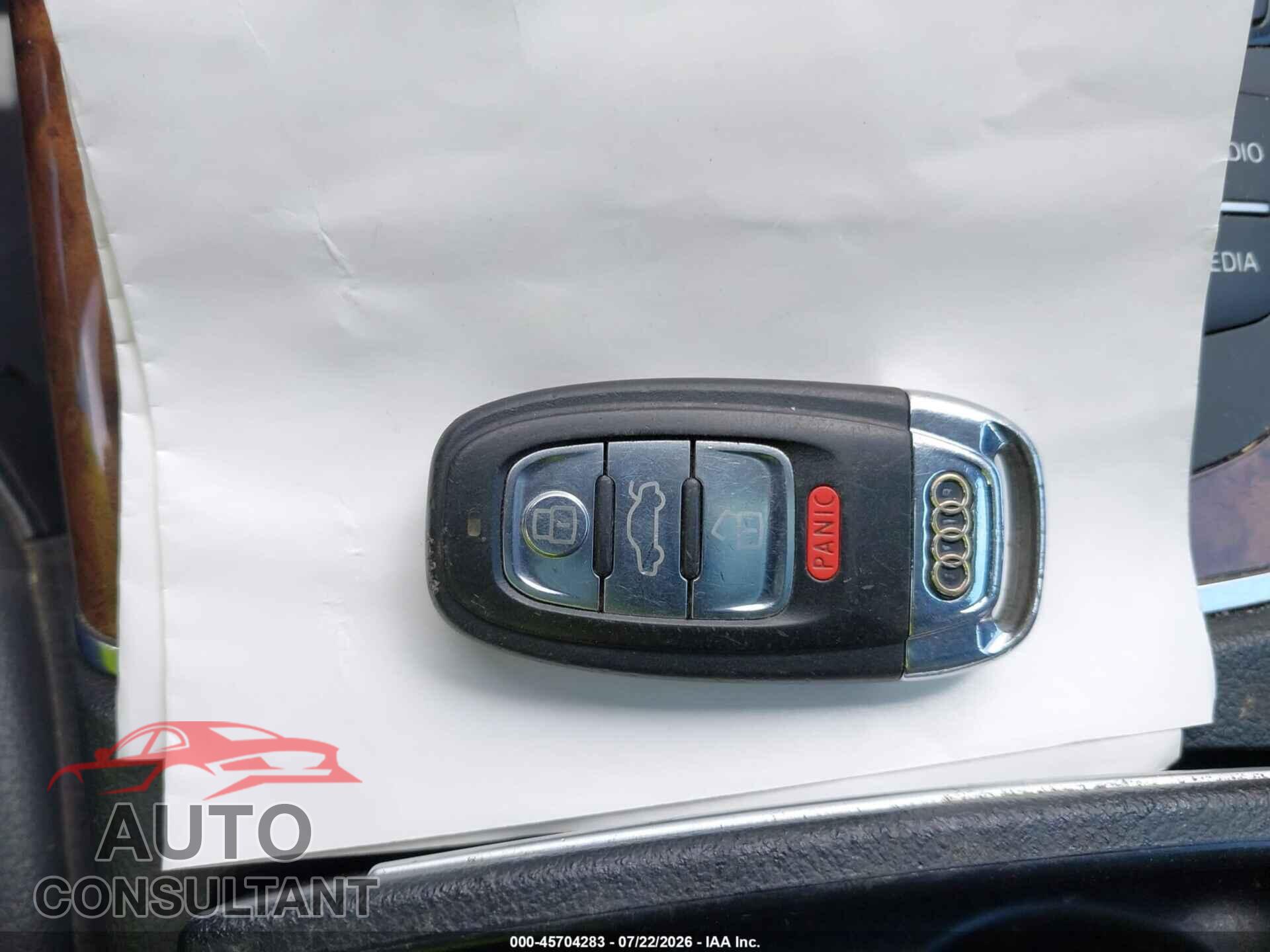 AUDI A6 2013 - WAUGFAFC1DN061772