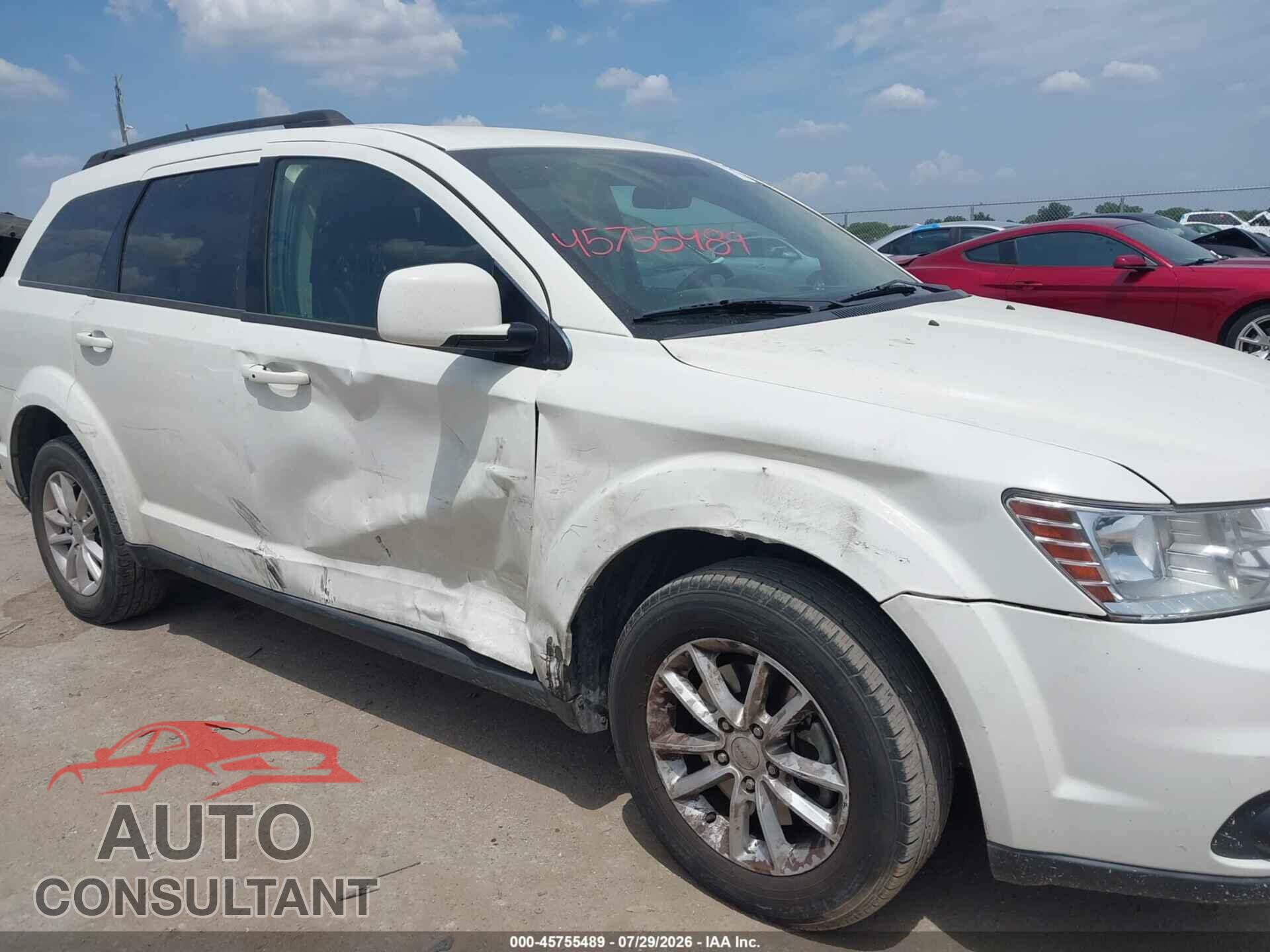 DODGE JOURNEY 2017 - 3C4PDCBG5HT572730