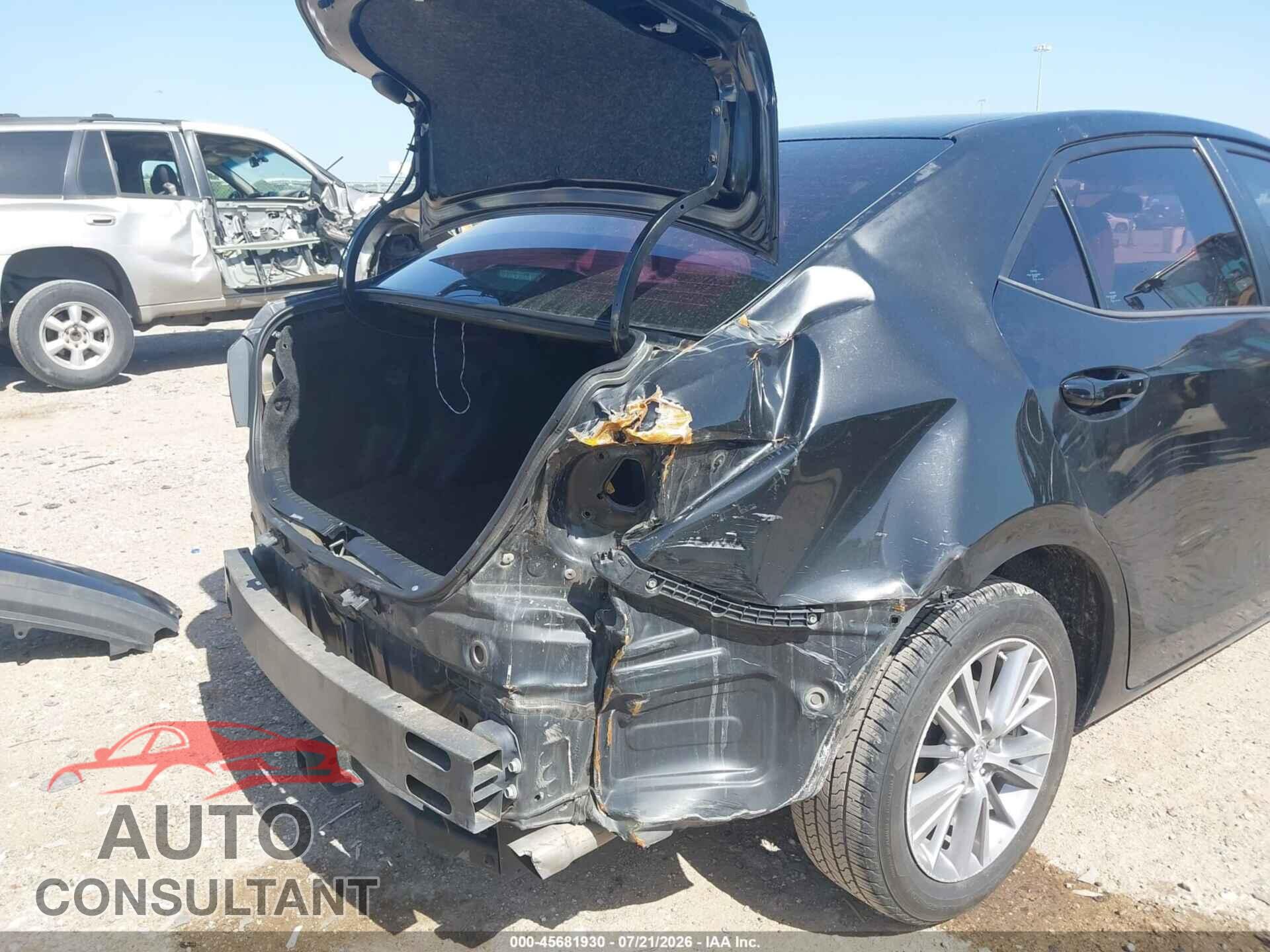 TOYOTA COROLLA 2015 - 5YFBURHE9FP299486