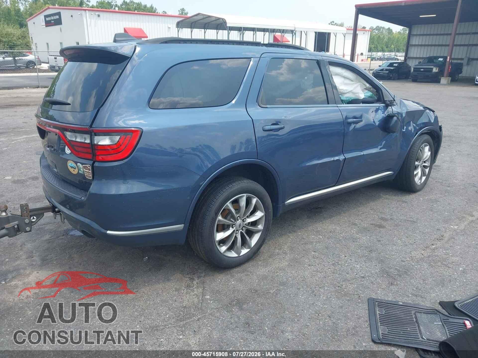 DODGE DURANGO 2021 - 1C4RDJAG7MC852573