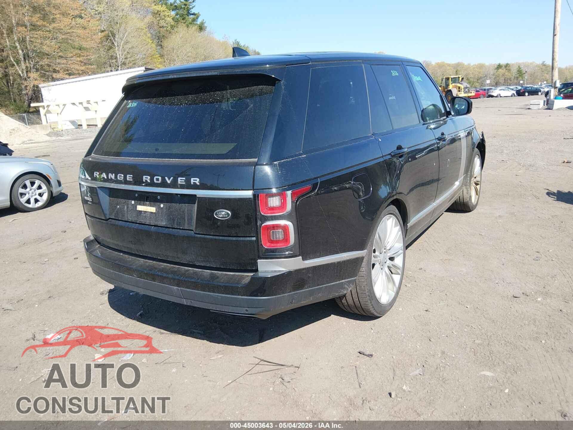 LAND ROVER RANGE ROVER 2020 - SALGS2RU6LA413865