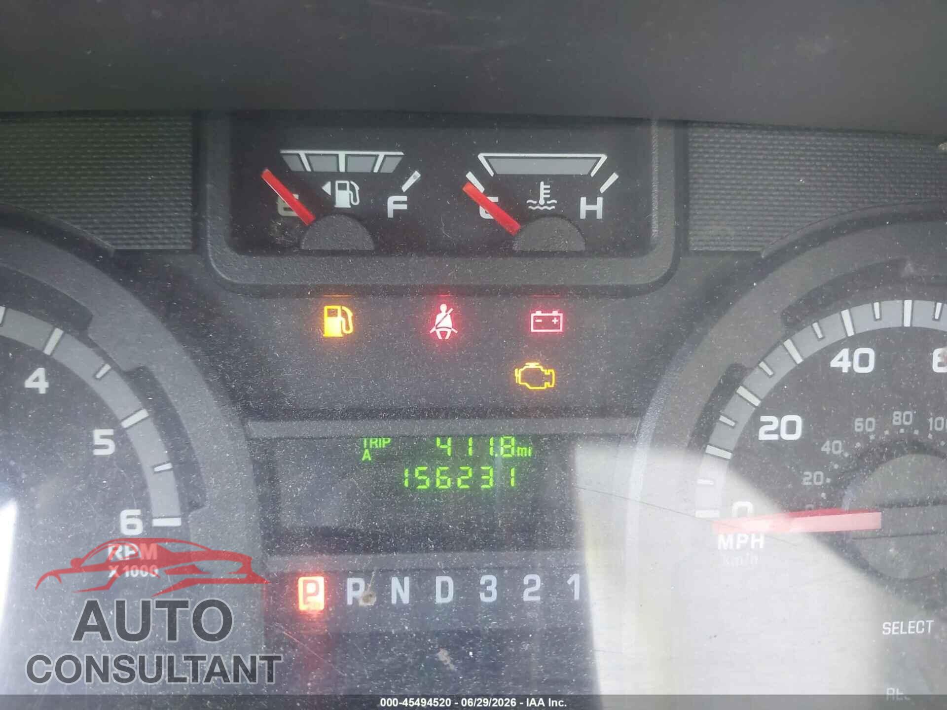 FORD E-450 CUTAWAY 2010 - 1FDXE4FL2ADA44502