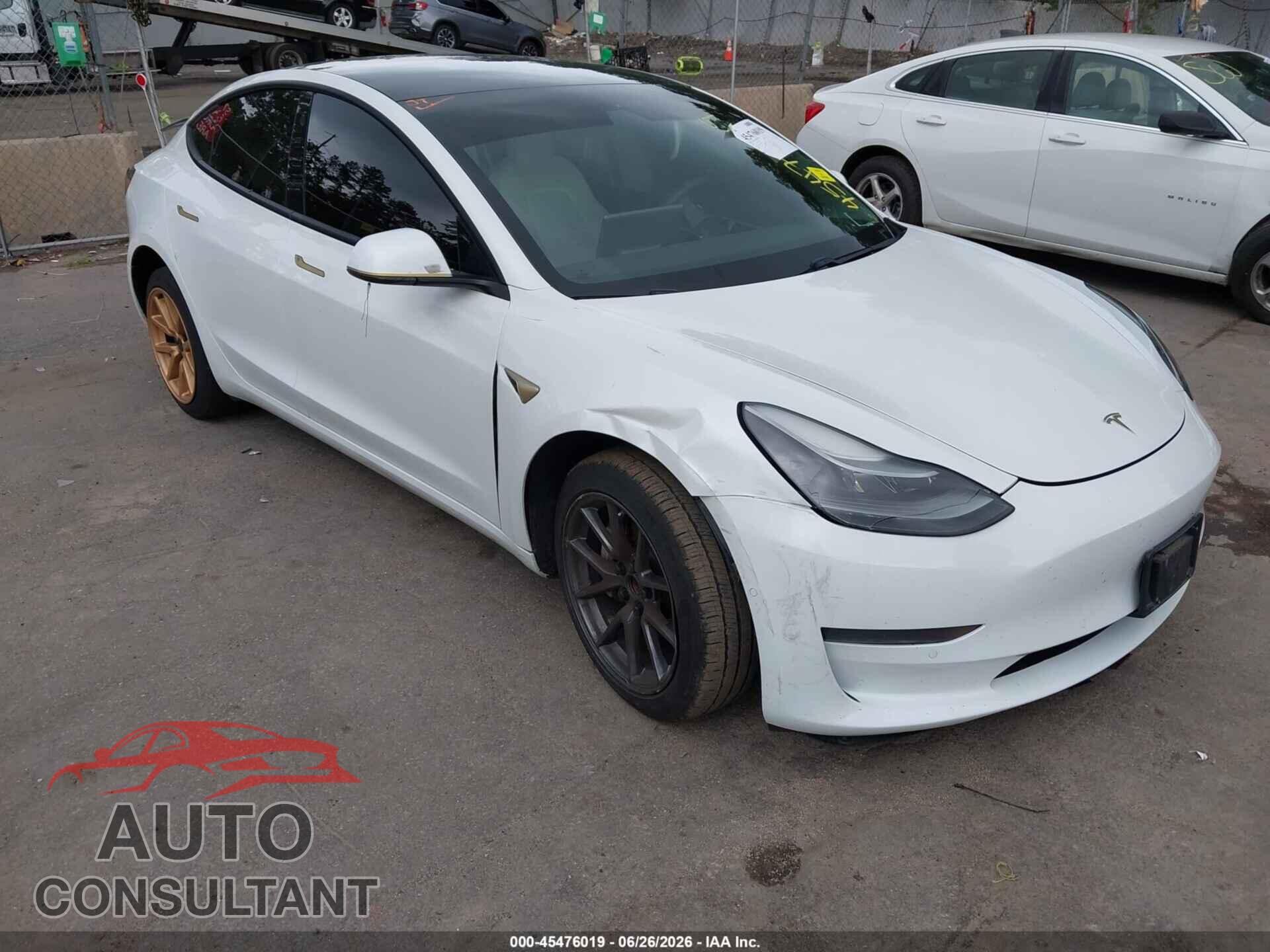 TESLA MODEL 3 2021 - 5YJ3E1EA7MF048320
