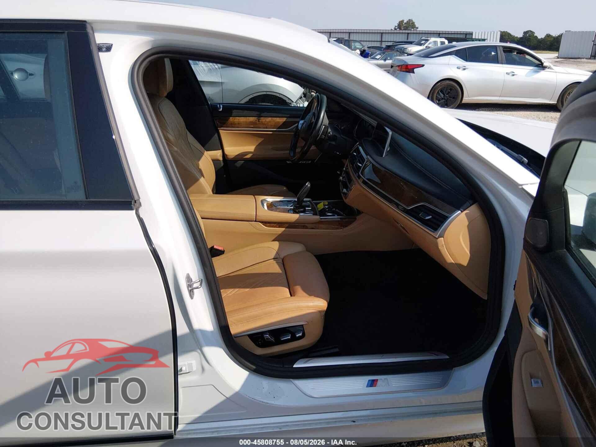 BMW 740I 2017 - WBA7E4C57HGU99345