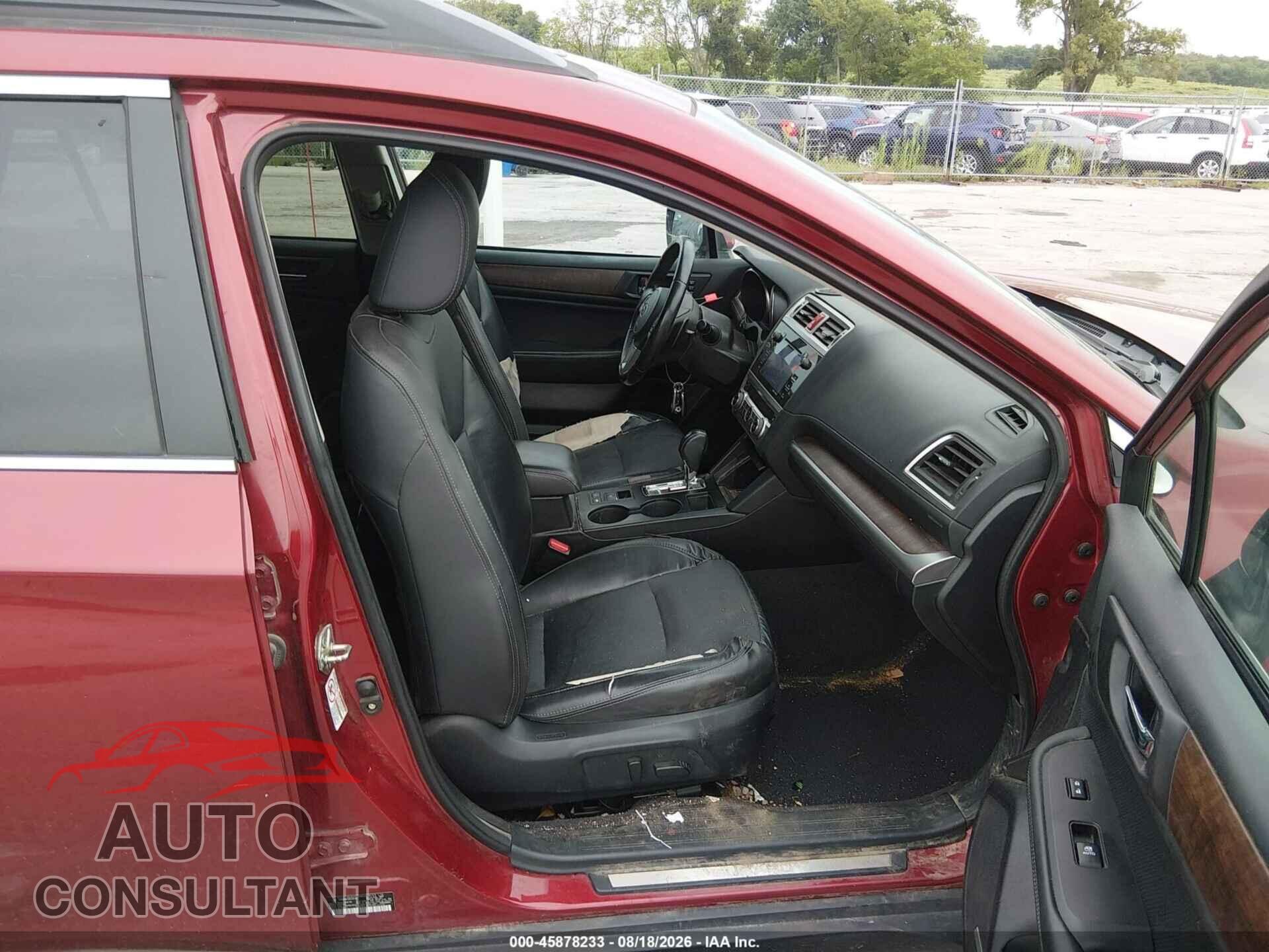 SUBARU OUTBACK 2017 - 4S4BSANC5H3236189