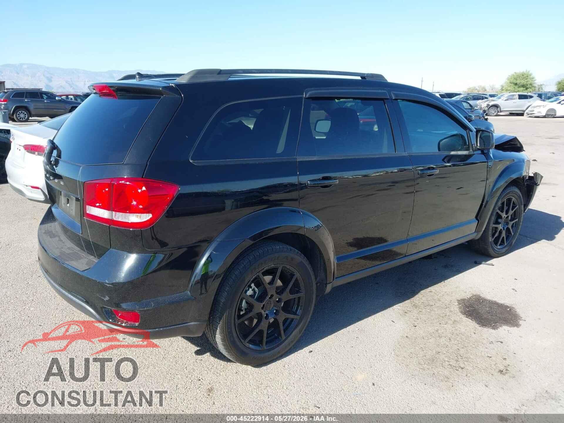 DODGE JOURNEY 2015 - 3C4PDCBG8FT510929